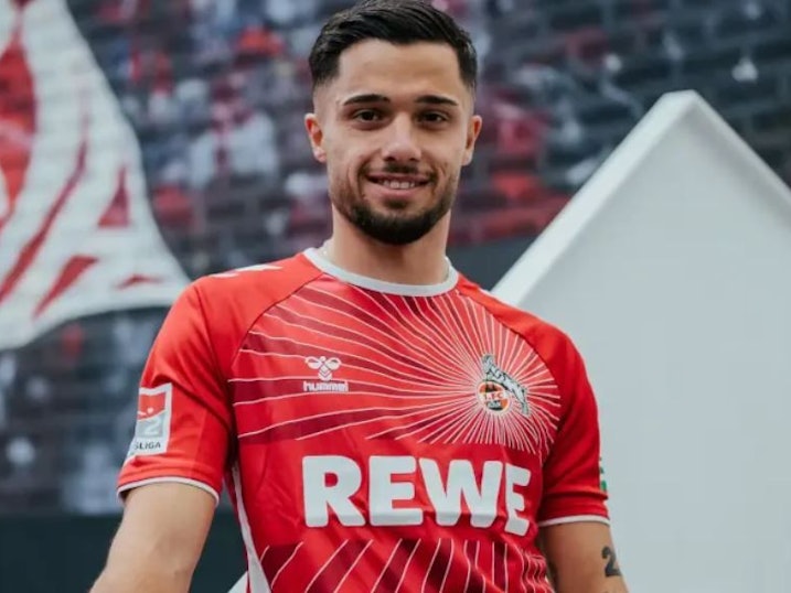 Jusuf Gazibegovic im Trikot des 1. FC Köln.
