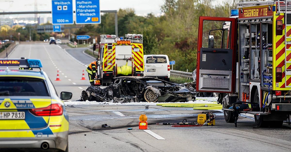 Spannende A4 Koln Unfall Bild