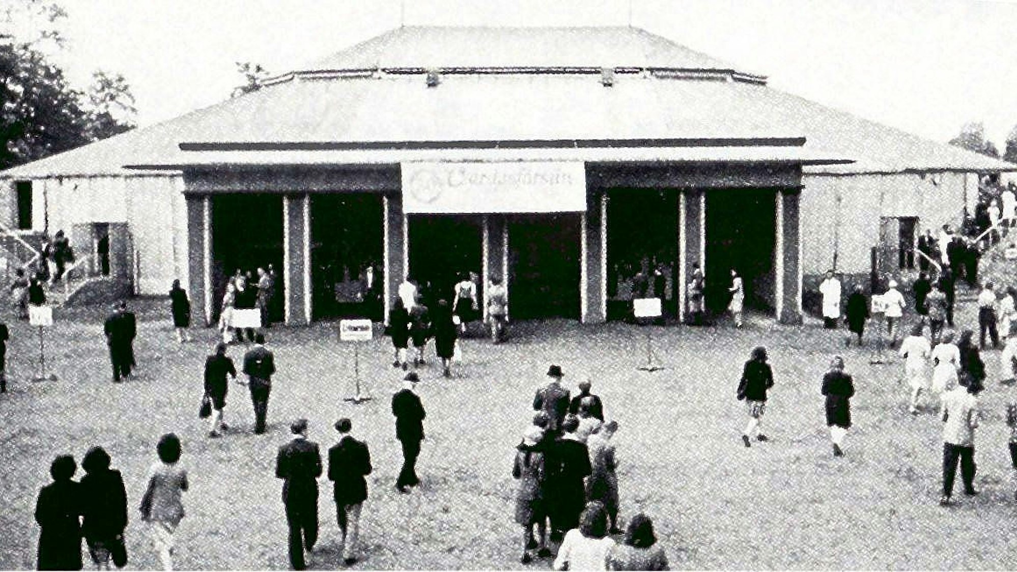 Foto vom Zirkus an der Aachener Straße