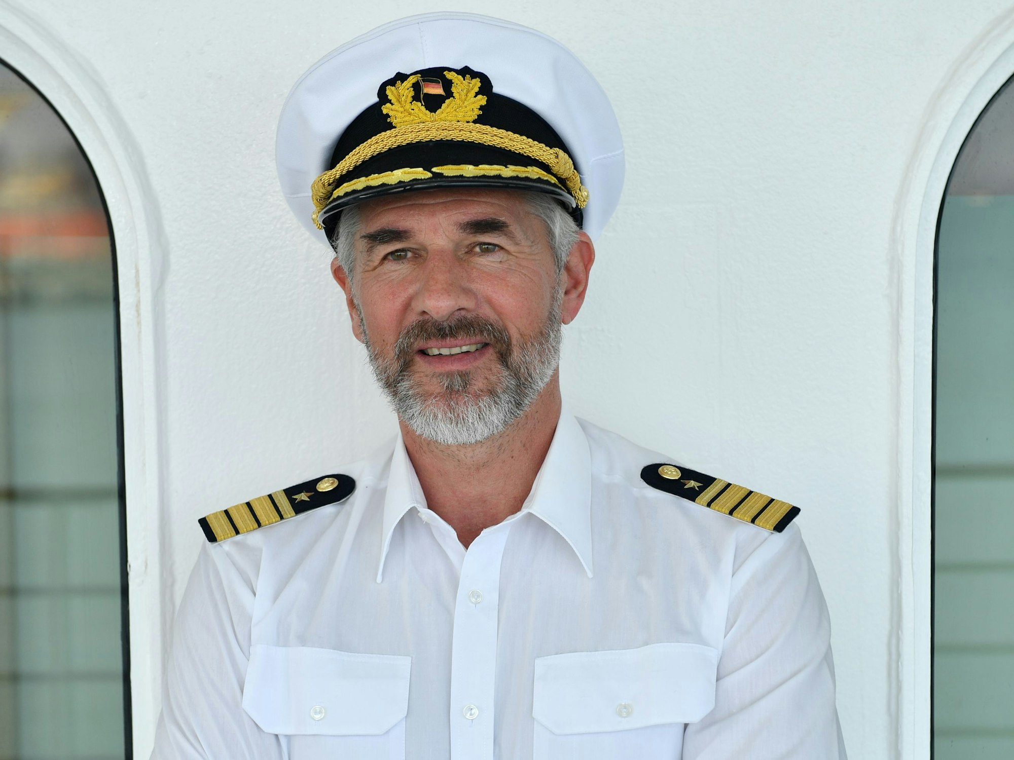 Erster Offizier auf dem "Traumschiff": Daniel Morgenroth als Martin Grimm