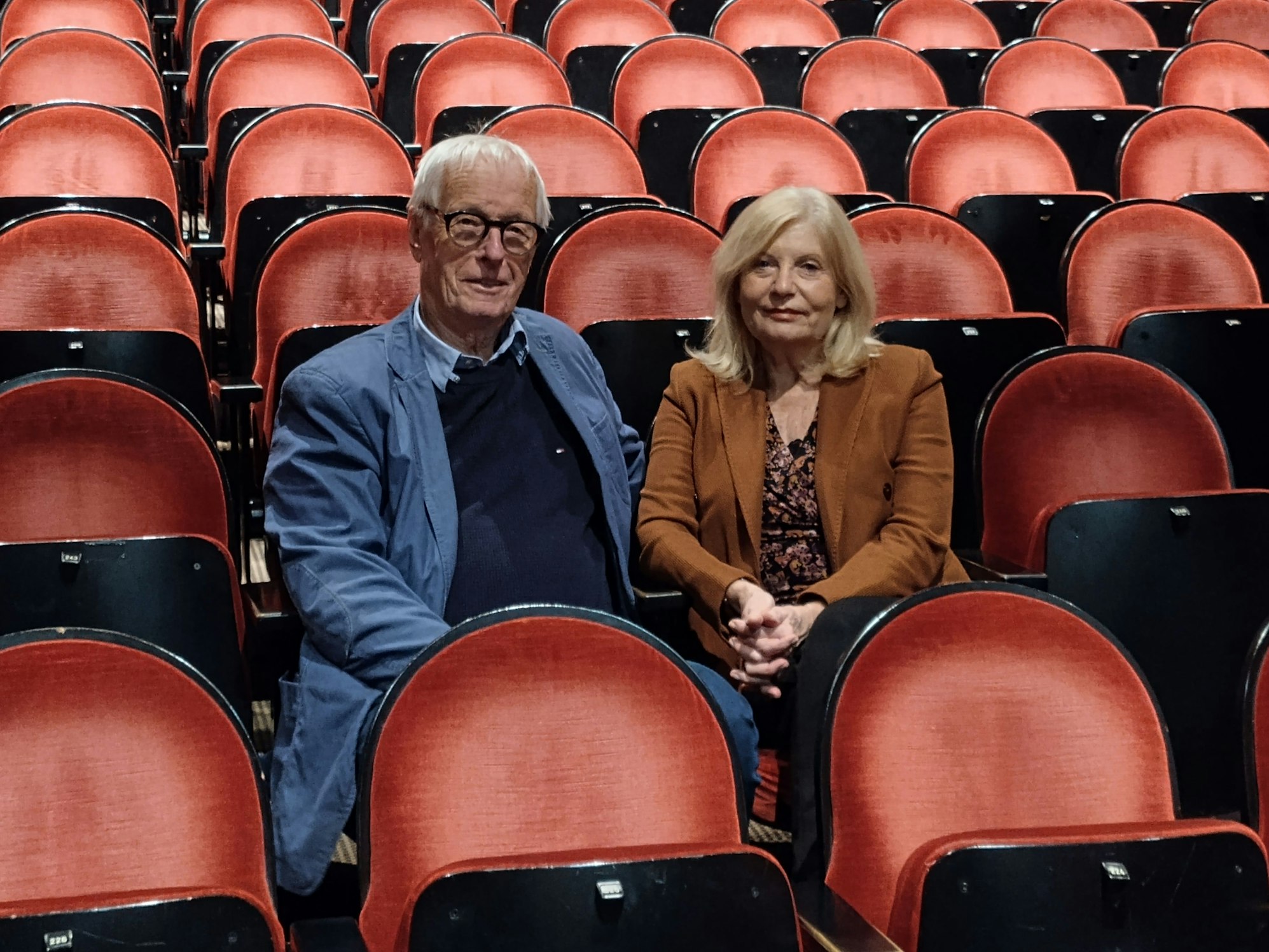 Sabine Postel mit Horst Stellmacher