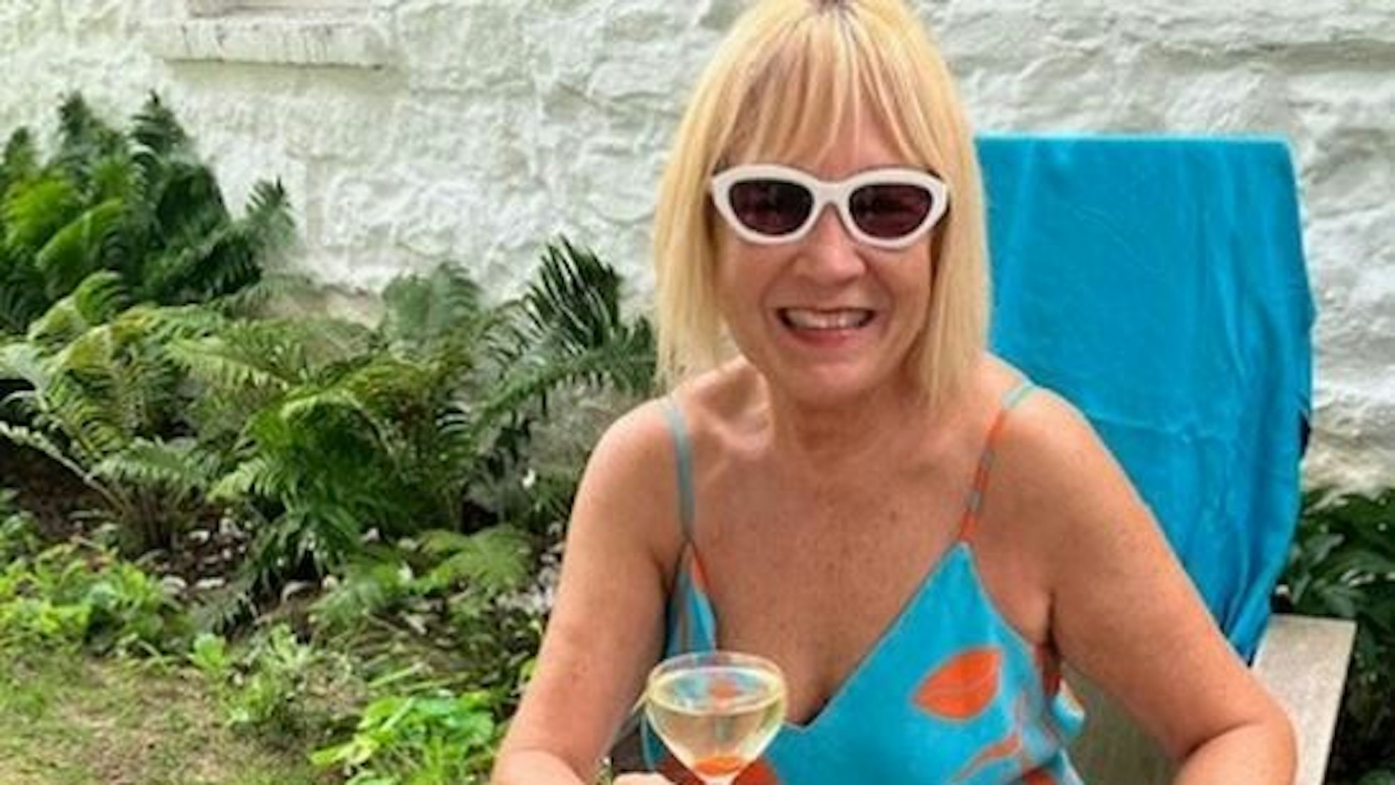 Cindy Gallop auf einem Foto, das sie am 28. Juli 2024 auf Instagram hochgeladen hat.