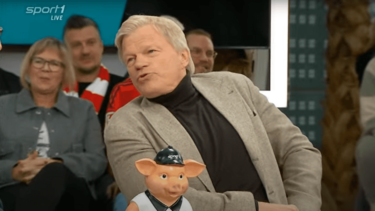 Oliver Kahn zahlt im Sport1-„Doppelpass“ ins Phrasenschwein ein.