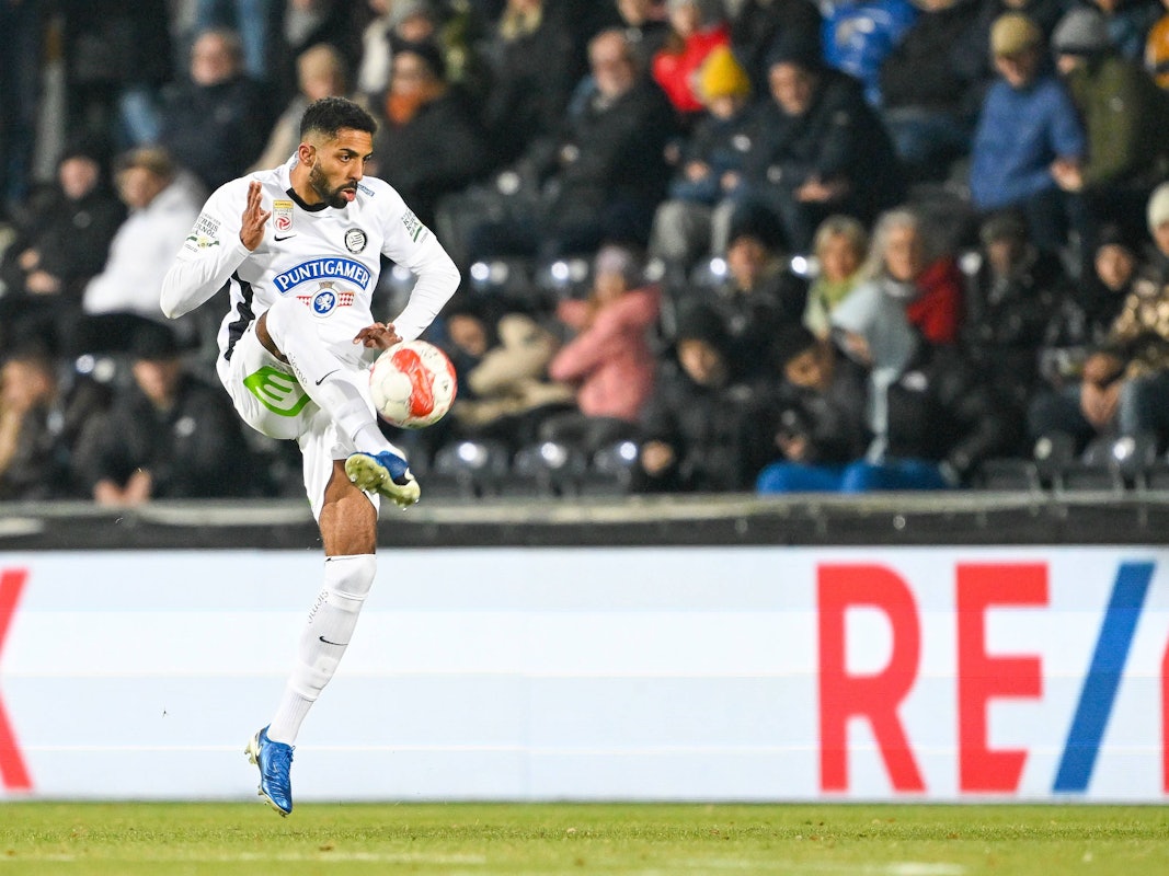 Gregory Wüthrich im Spiel gegen Altach.