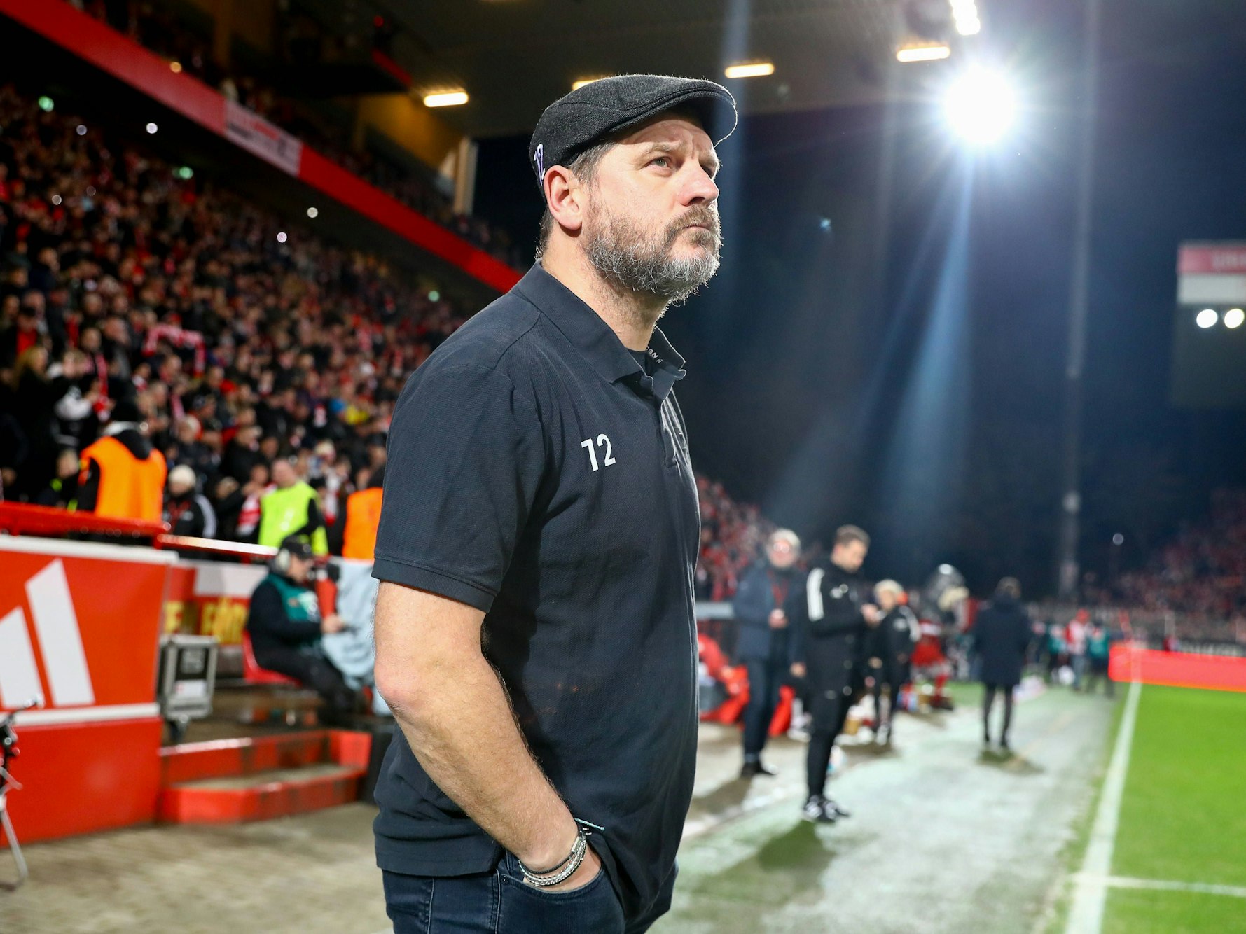 Steffen Baumgart im Stadion An der Alten Försterei.