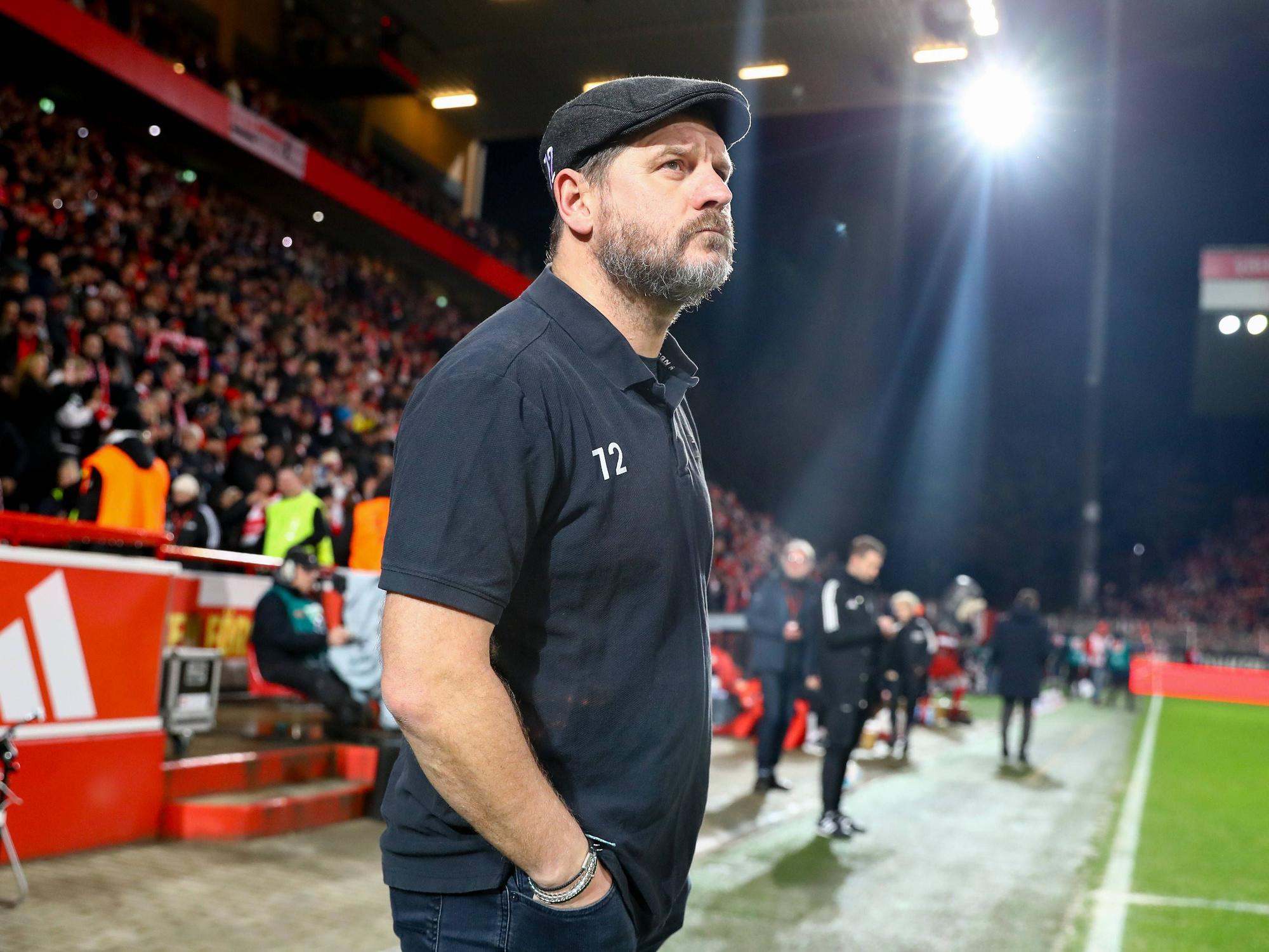 Steffen Baumgart im Stadion An der Alten Försterei.