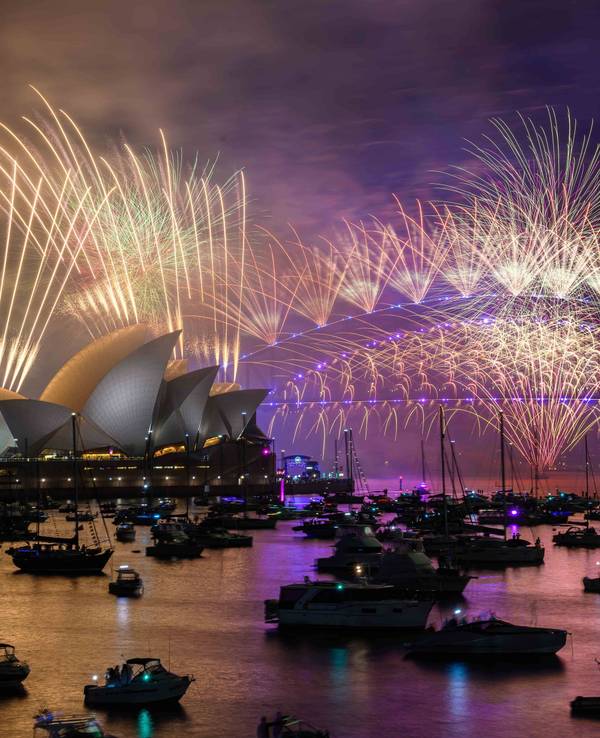 Feuerwerk über Sydney