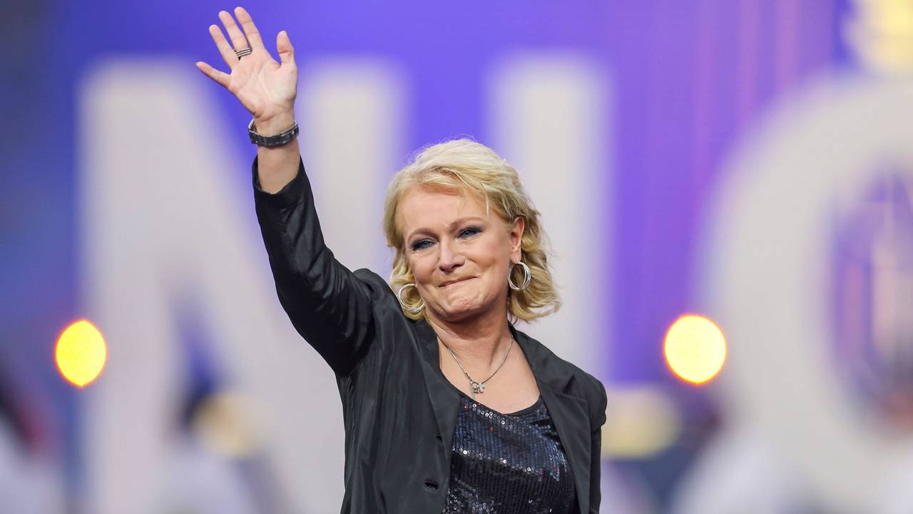 Sängerin Nicole steht in der Show «Das große Schlagercomeback» auf der Bühne