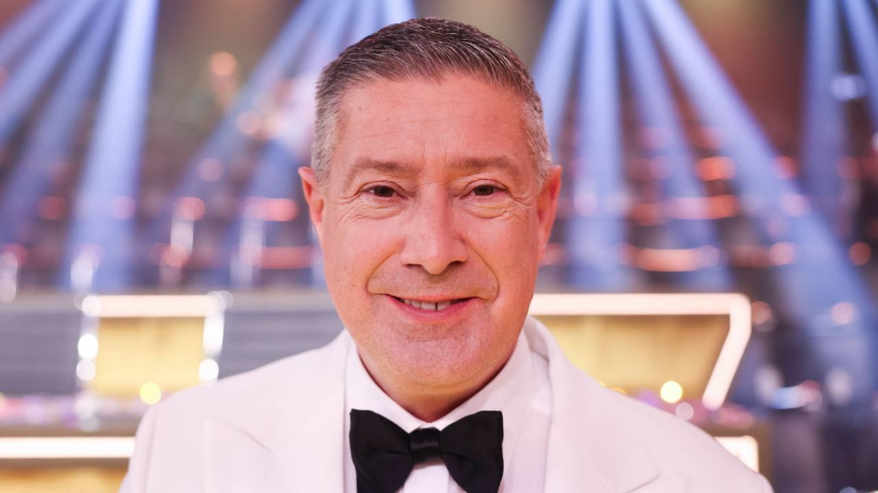 Joachim Llambi, Jurymitglied, lacht am Rande des Finales der 17. Staffel der RTL-Tanzshow „Let's Dance“ im Coloneum.
