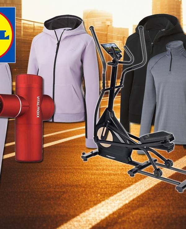 Darstellung von Produkten aus dem LIDL Sport Sale 2025