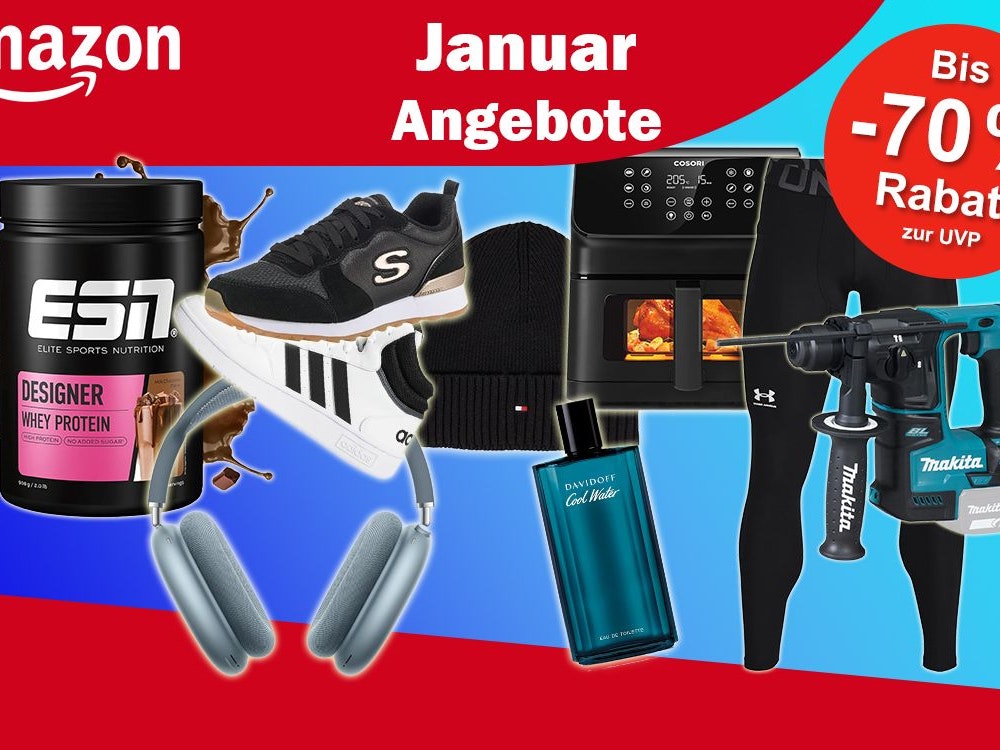 Januar Angebote bei Amazon in fast allen Kategorien