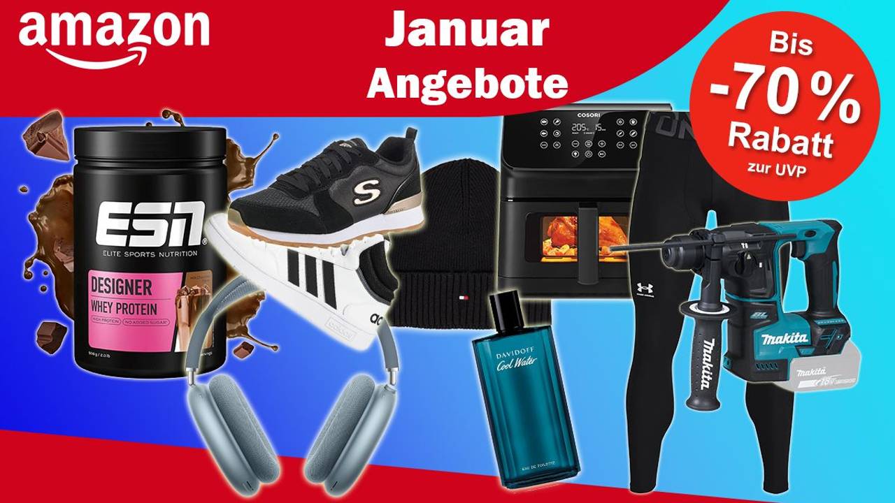Januar Angebote bei Amazon in fast allen Kategorien