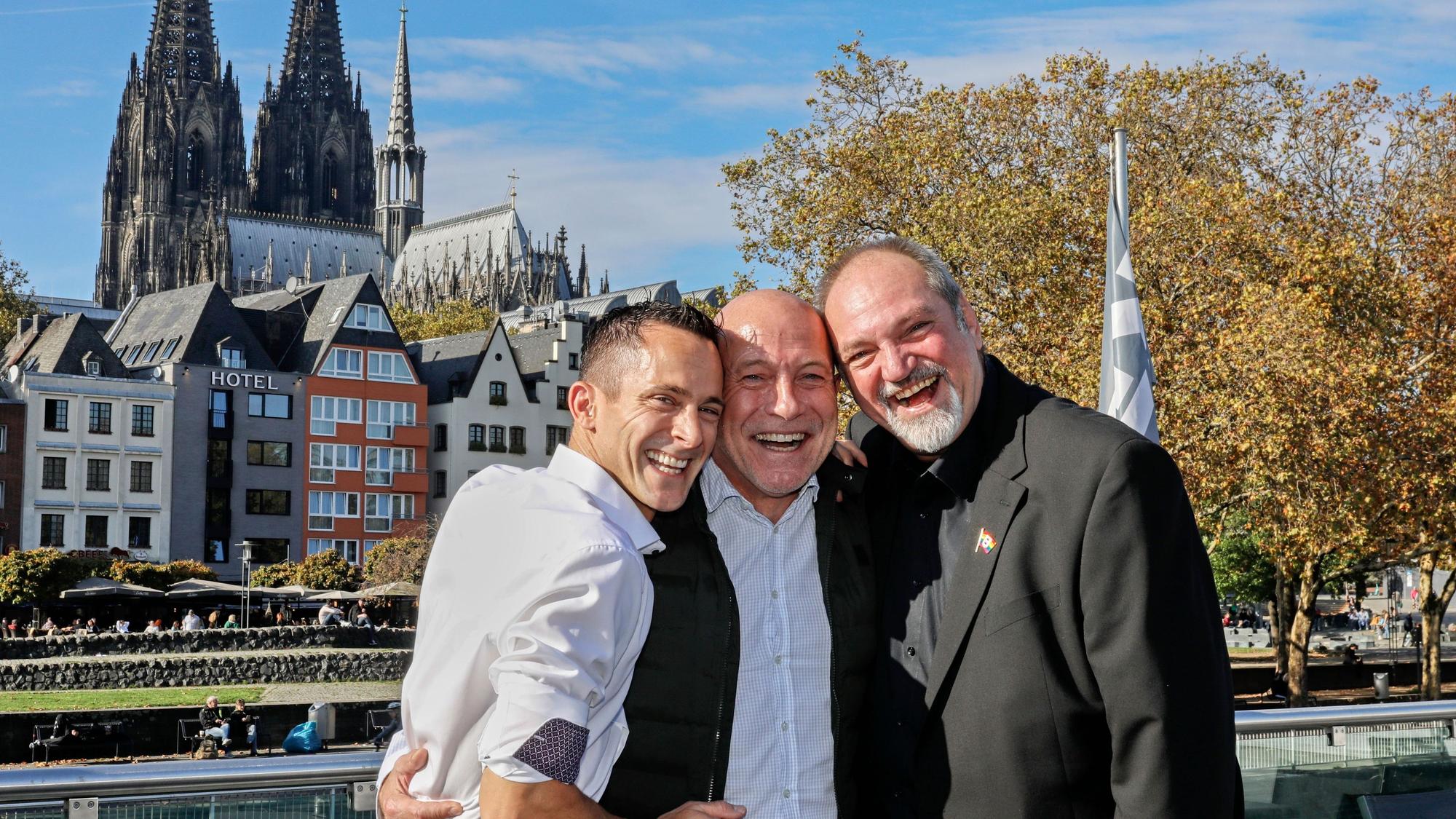 Das designierte Kölner Dreigestirn.
