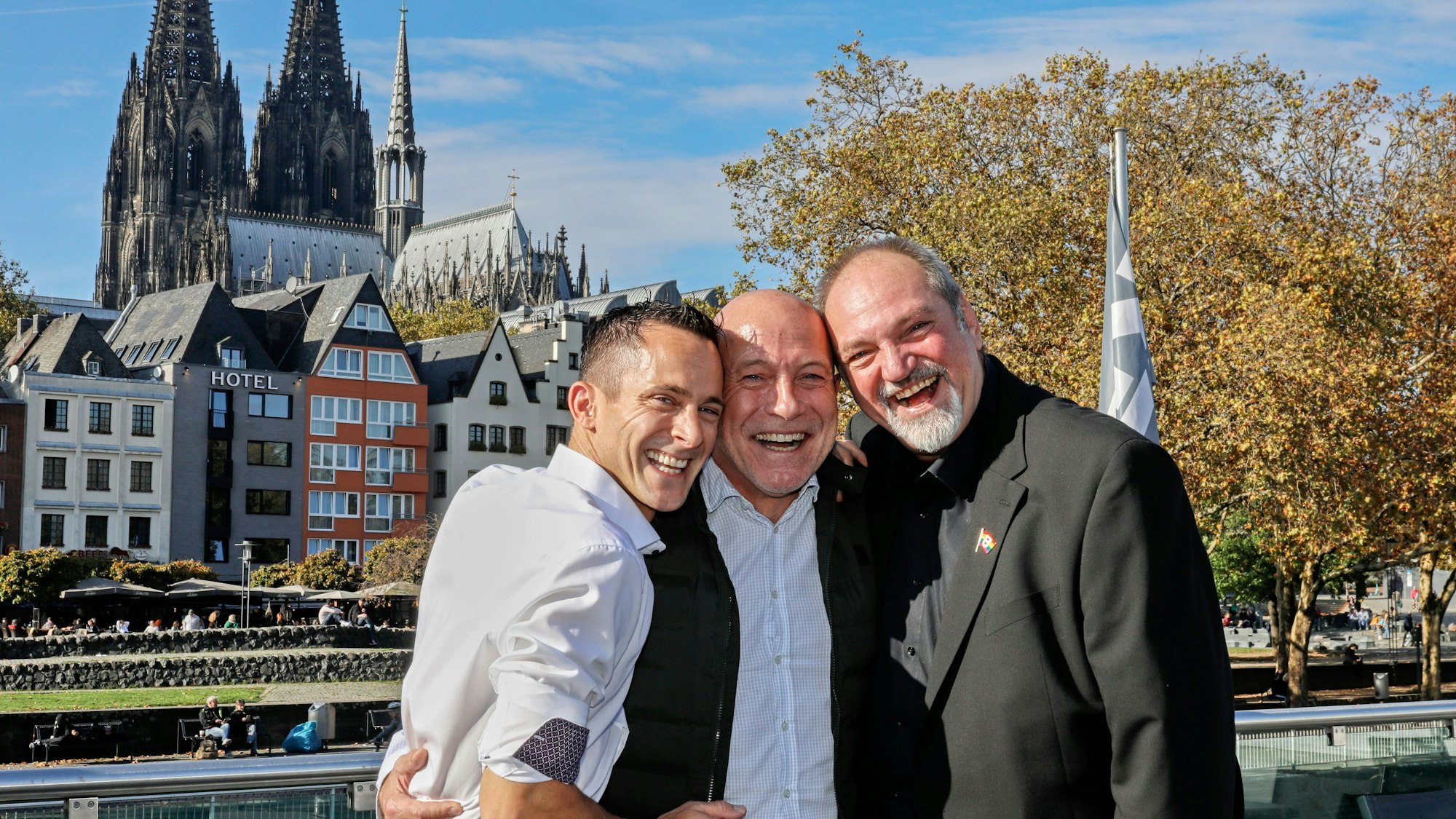 Das designierte Kölner Dreigestirn.