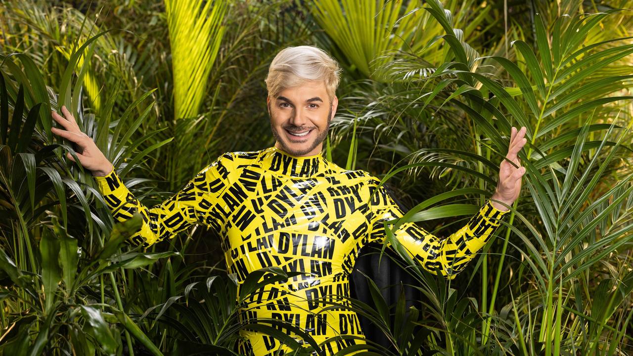 Sam Dylan beim Foto-Shooting für „Ich bin ein Star – Holt mich hier raus“.