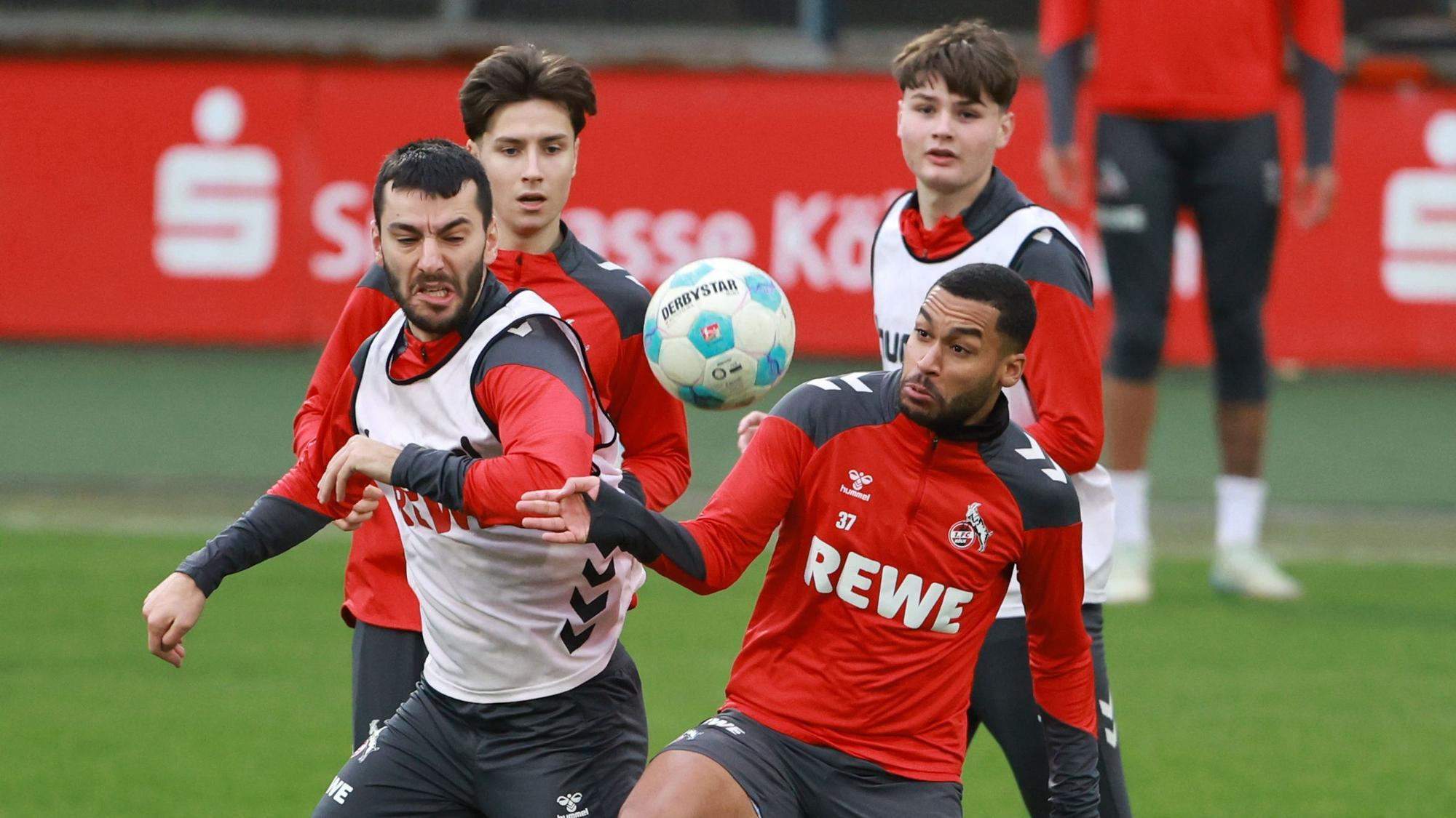 Sargis Adamyan beim 1. FC Köln im Training.