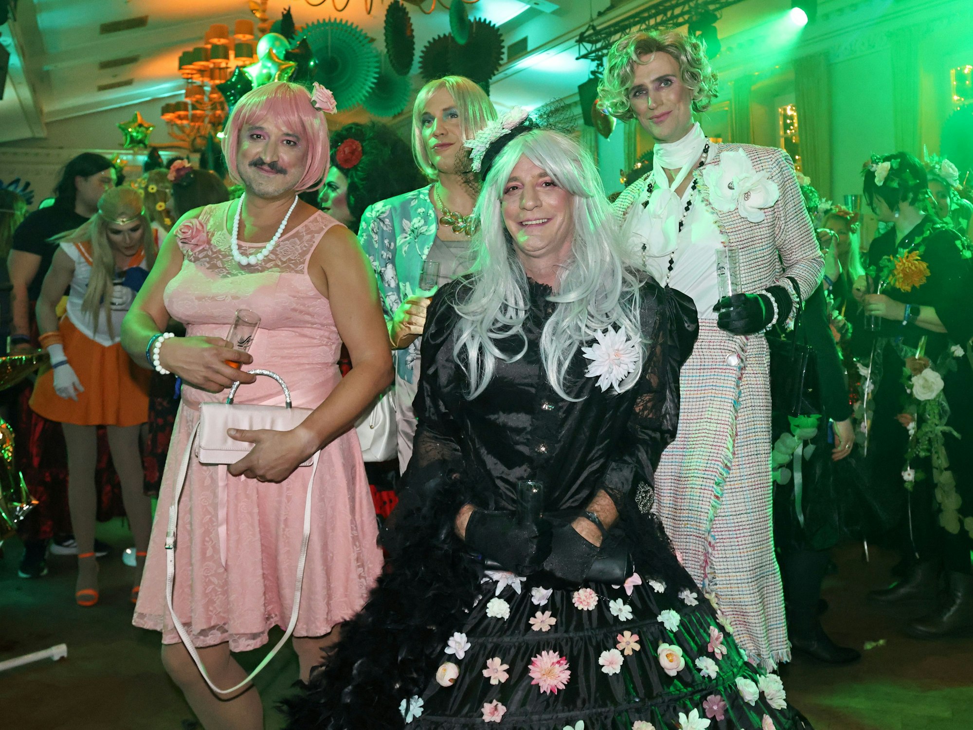 Die Gäste der StattGarde Colonia Ahoj.