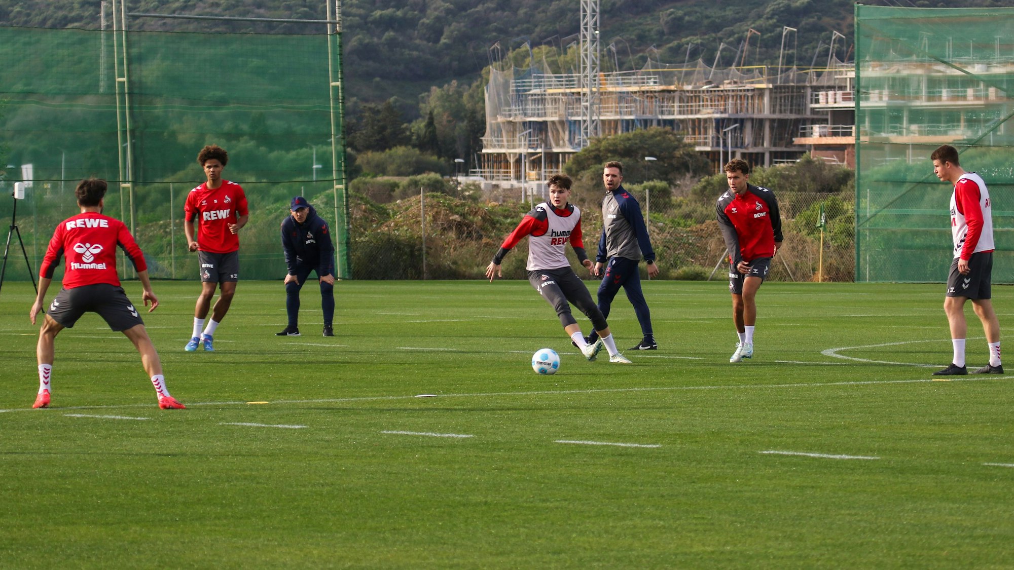 Der 1. FC Köln beim Trainingslager in Estepona.