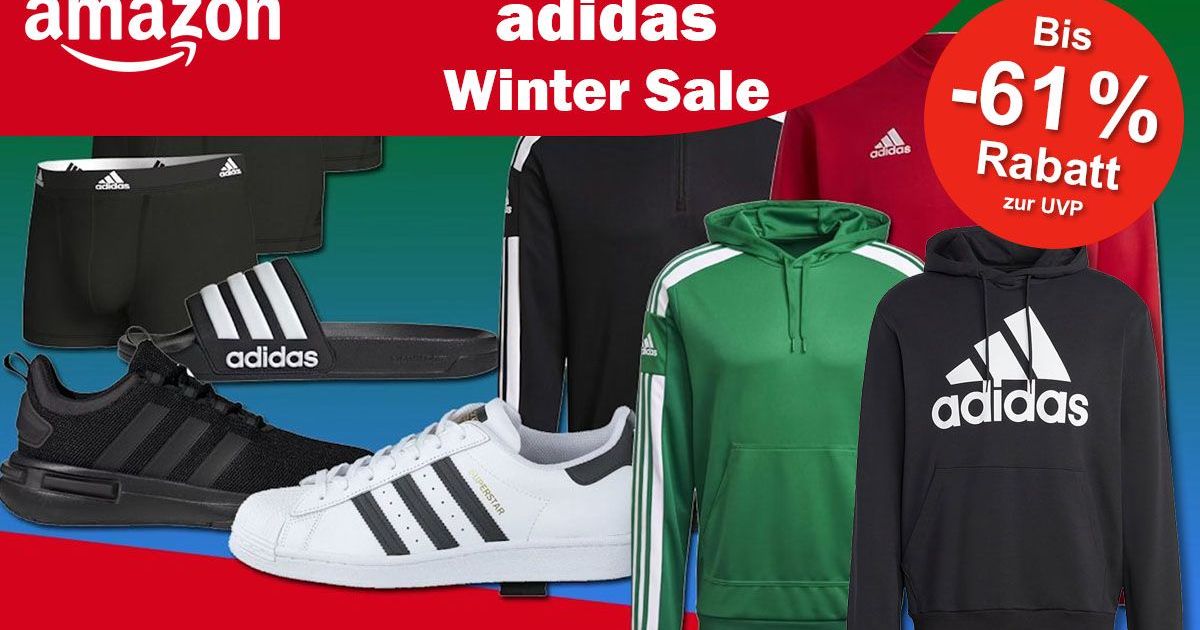 adidas Top Deals in den Amazon Winter Angeboten: Jetzt Mega Rabatte bis ...