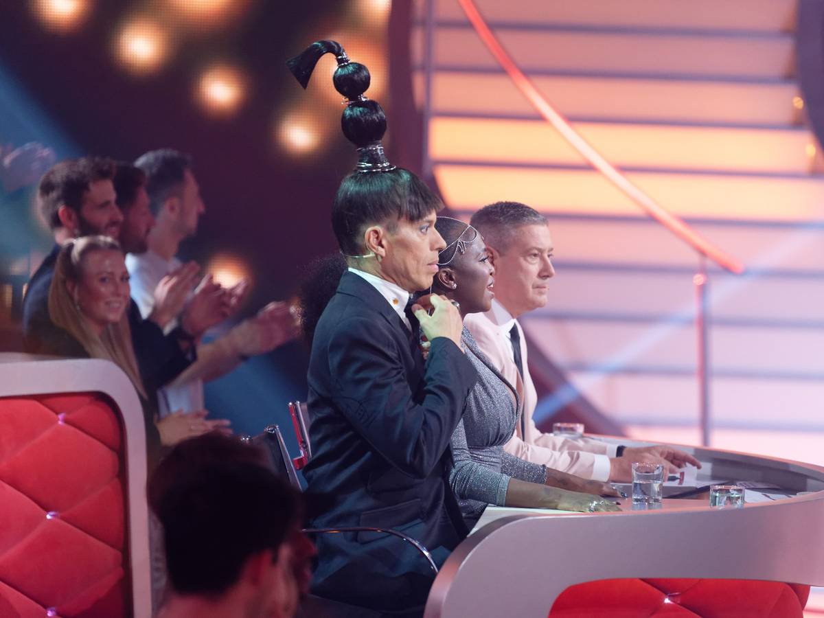 RTL hat offiziell verkündet, wer bei „Let's Dance“ 2025 mittanzt. Sowieso mit dabei: die Juroren Jorge González (v.l.), Motsi Mabuse und Joachim Llambi (hier im Mai 2023).