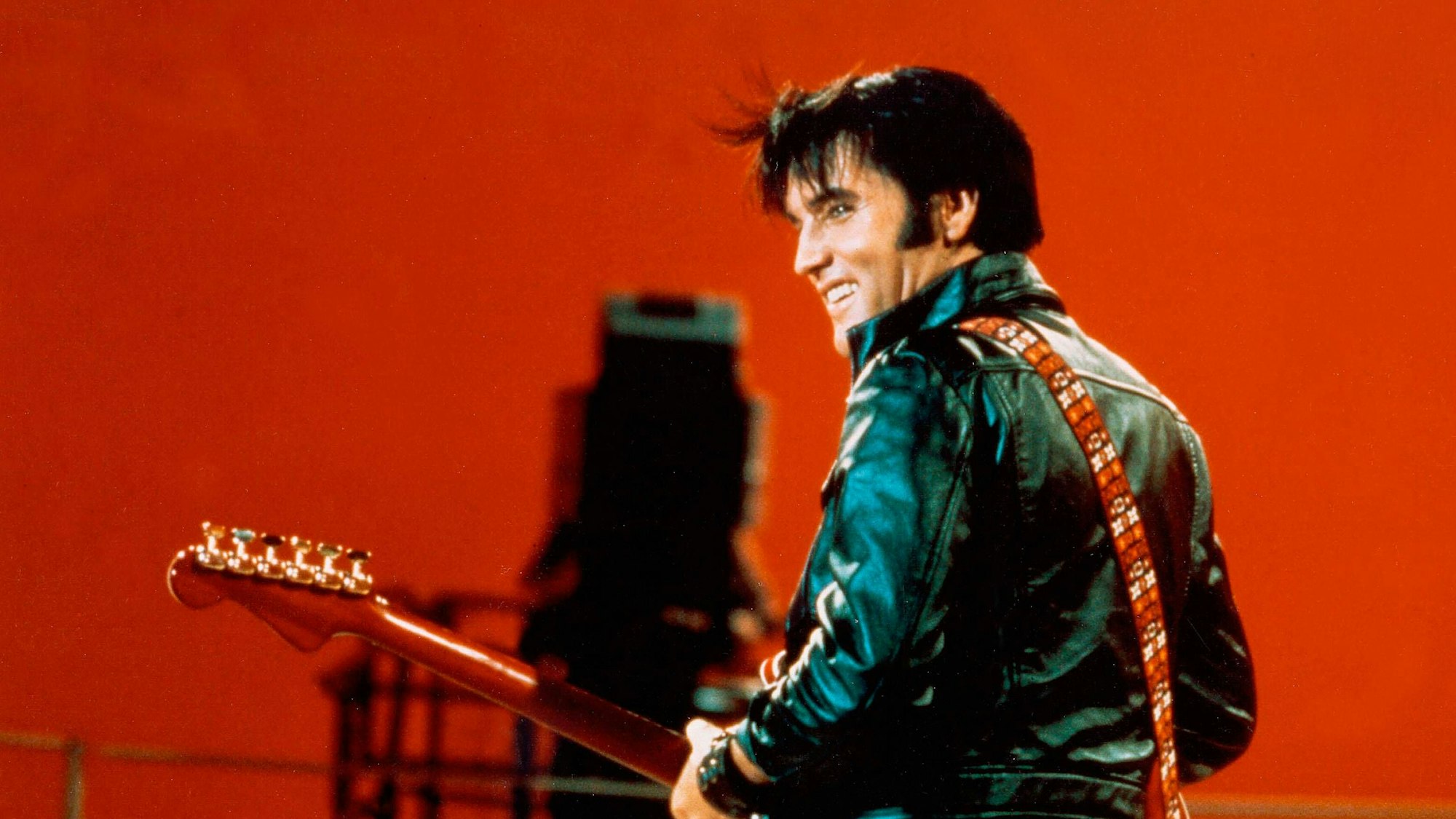 Elvis Presley bei seinem 1968 Comeback Special