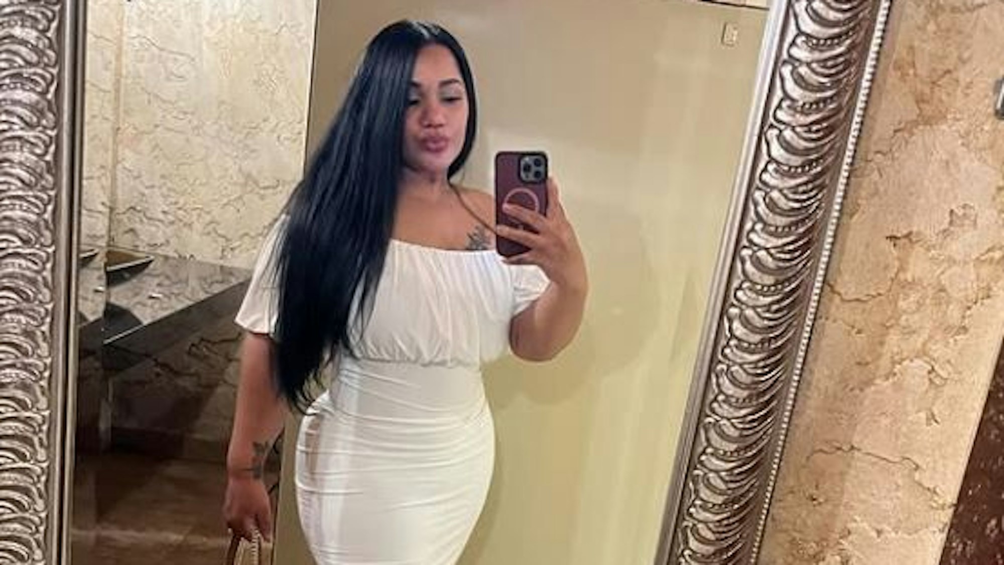 Ein Selfie der verstorbenen Influencerin Carol Acosta, das sie am 12. Dezember 2024 auf Instagram gepostet hat.