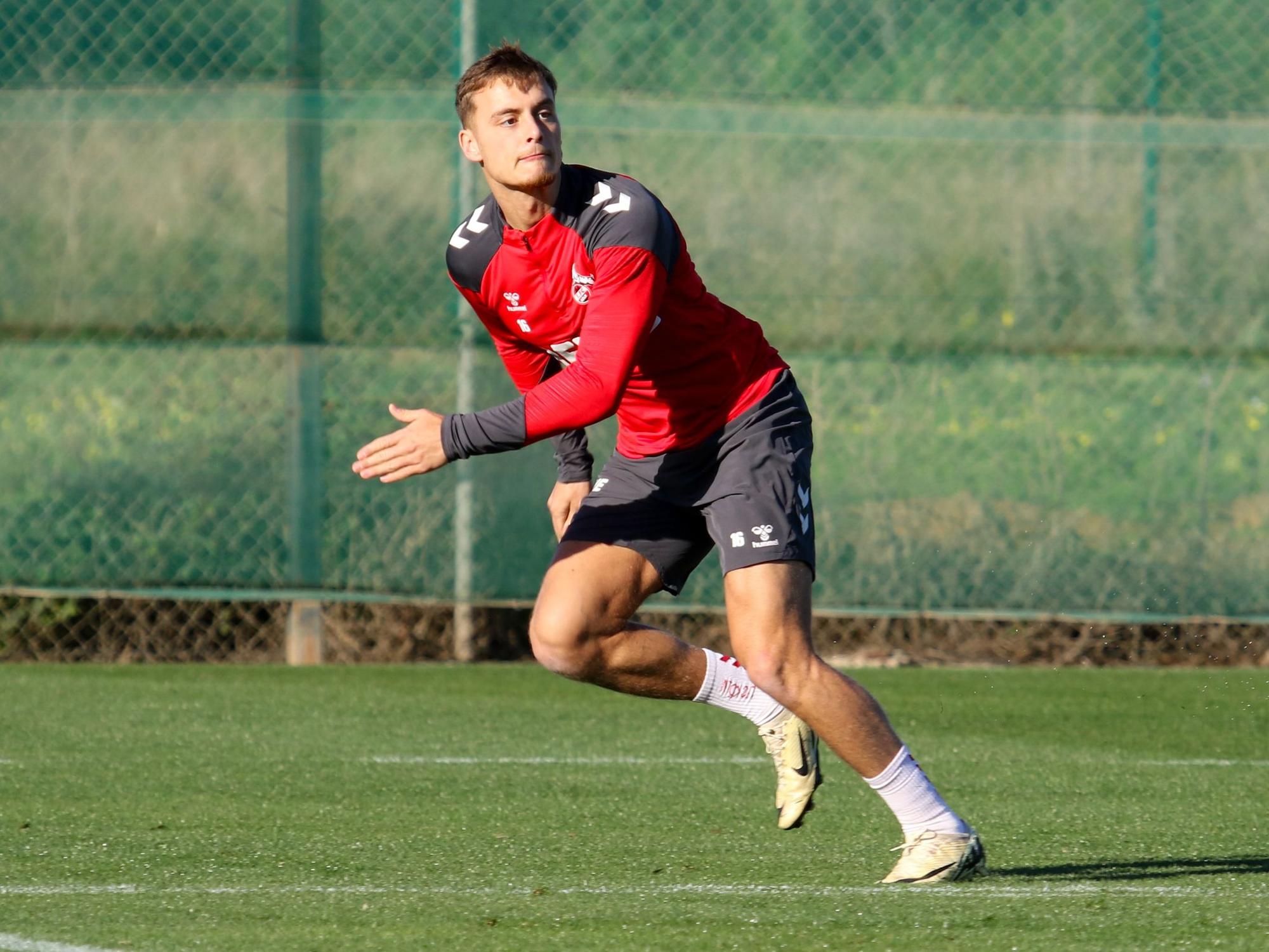 1. FC Köln, Trainingslager in Estepona mit Marvin Obuz.
