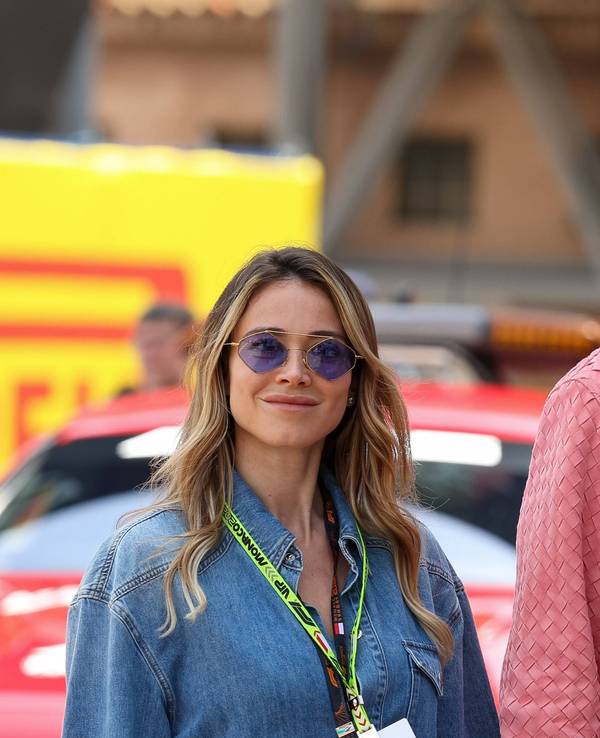 Diletta Leotta und Loris Karius beim Großen Preis von Monaco.