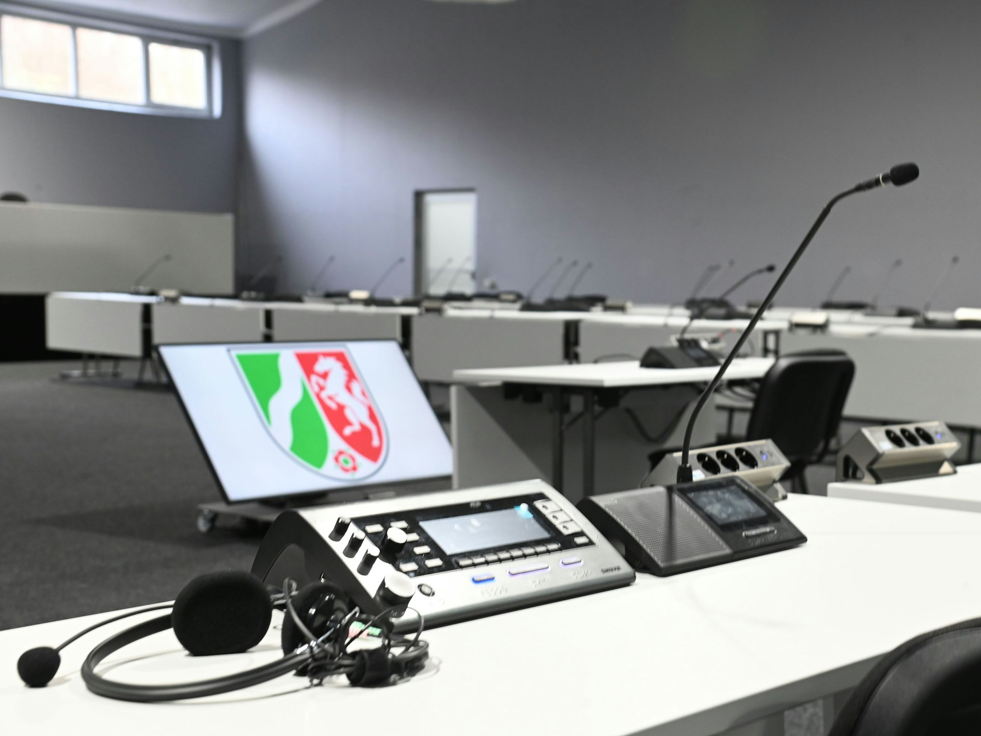 Blick in einen der vier Gerichtssäle.