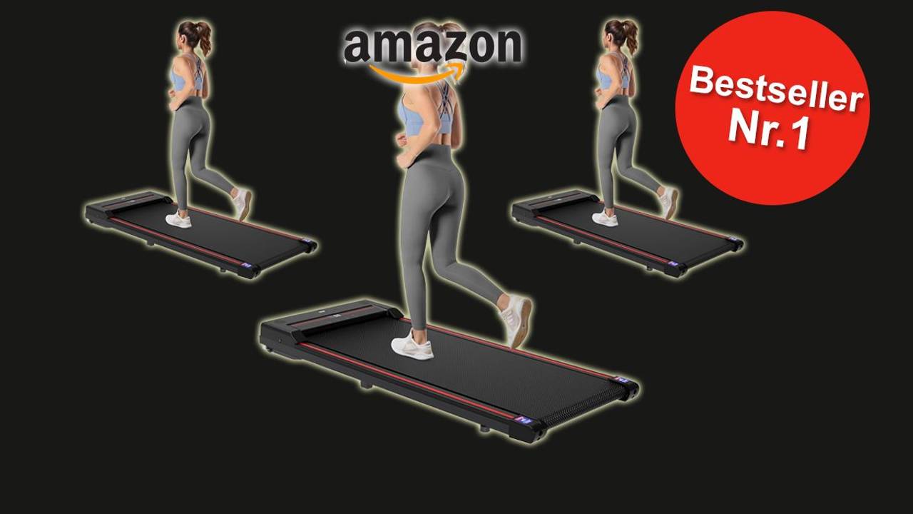 Das Bild zeigt das beliebteste Amazon Laufband.
