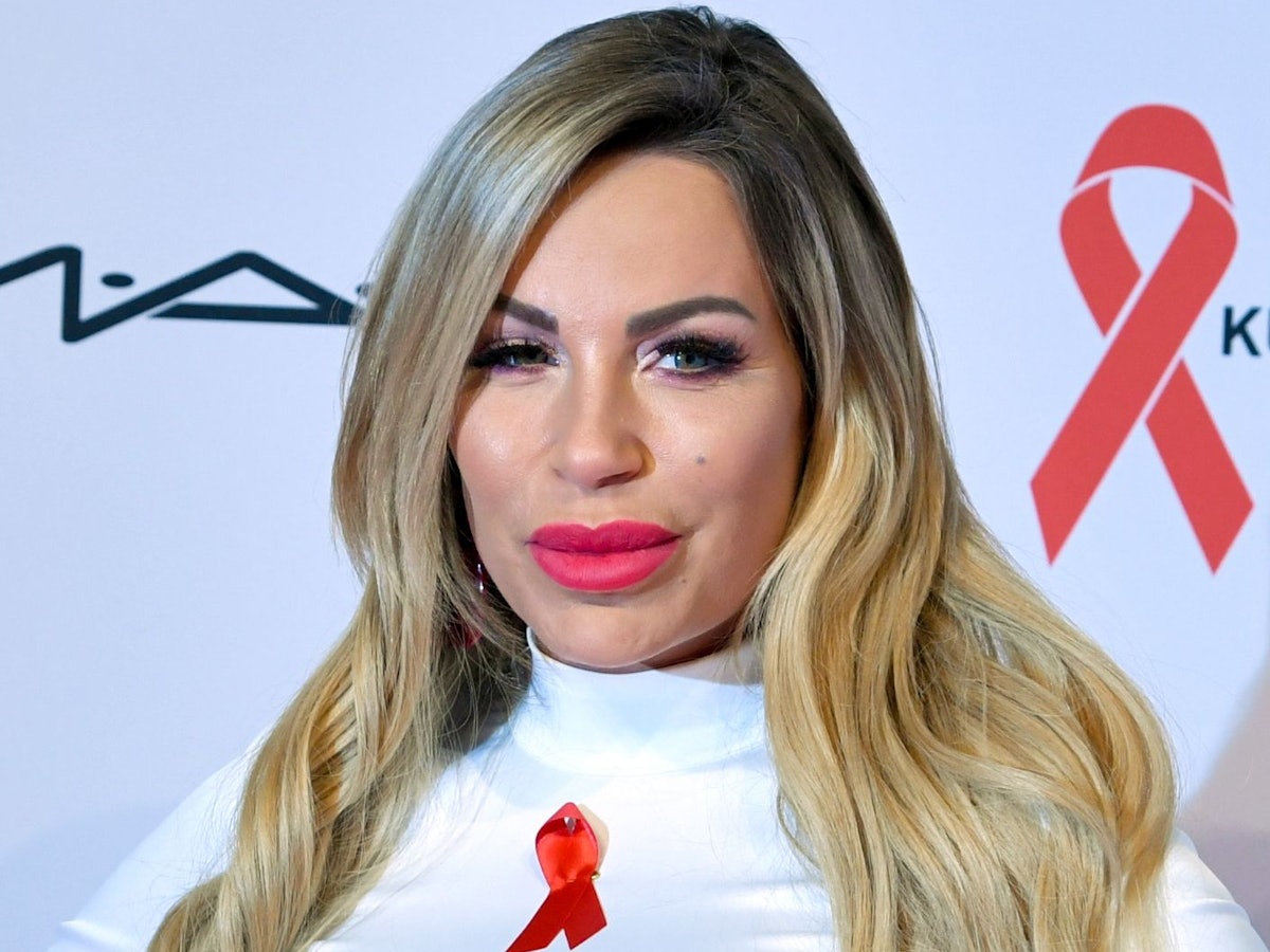 TV-Sternchen Gina-Lisa Lohfink ist auf der Benefizgala „Künstler gegen Aids - Die Gala 2018“ zugunsten der Hilfsangebote der Berliner Aids-Hilfe im Theater des Westens zu Gast.