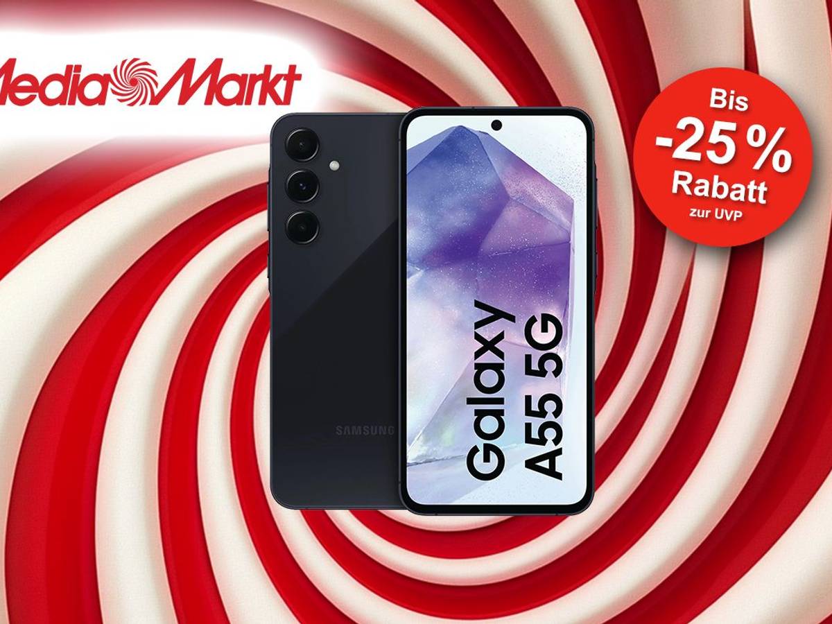Darstellung des Samsung Galaxy A55 Smartphones