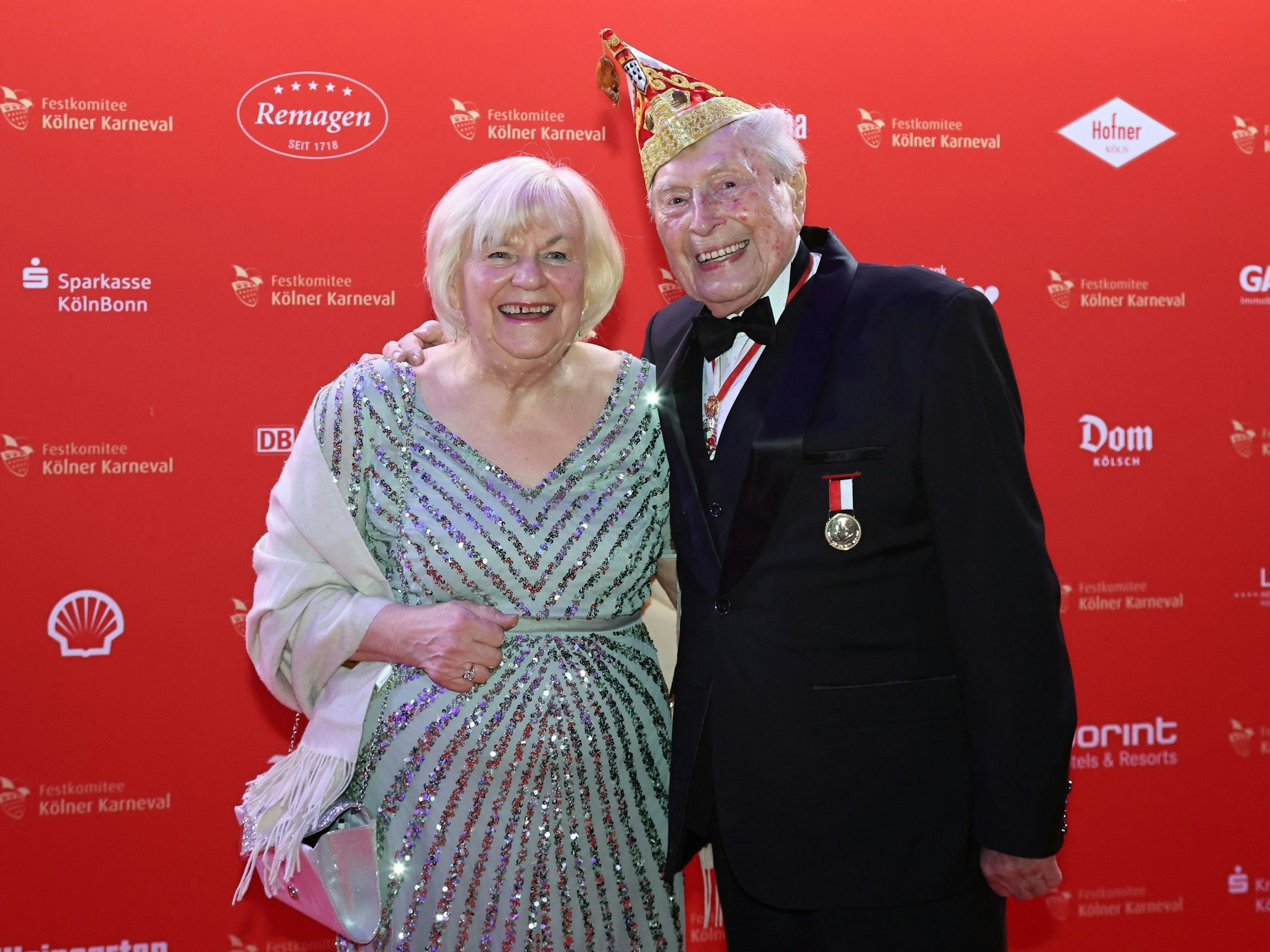 Inge Hellwig und Ludwig Sebus sind ebenfalls bei der Prinzenproklamation am Freitagabend (10. Januar 2025) dabei.