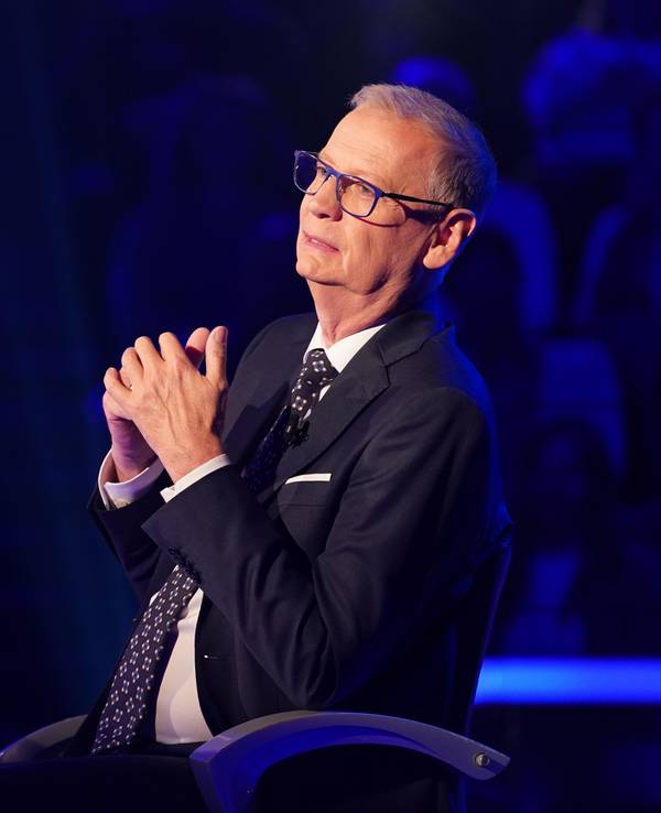 Günther Jauch
auf seinem Stuhl bei „Wer wird Millionär?“