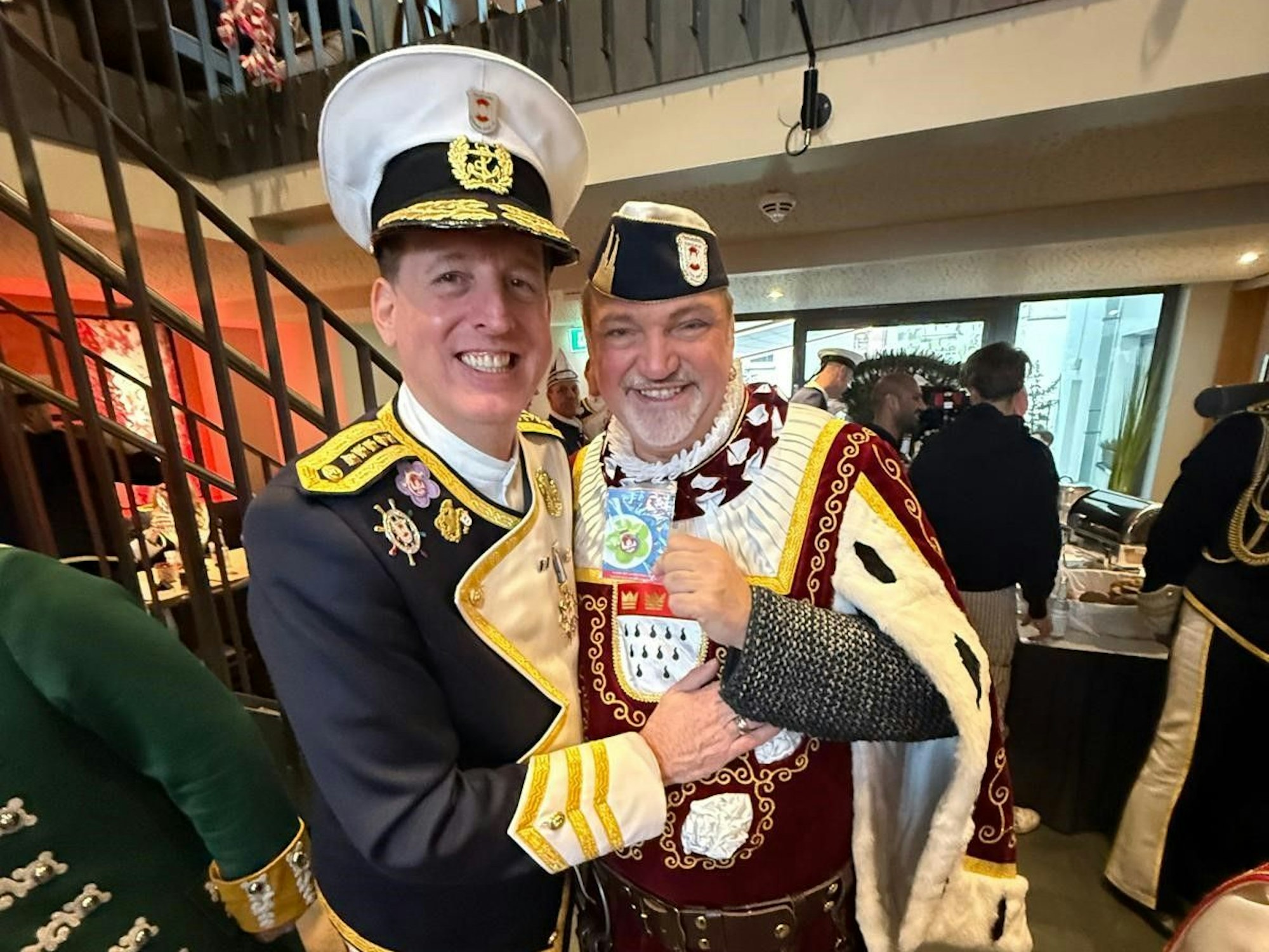 André Schulze Isfort mit Bauer Michael.