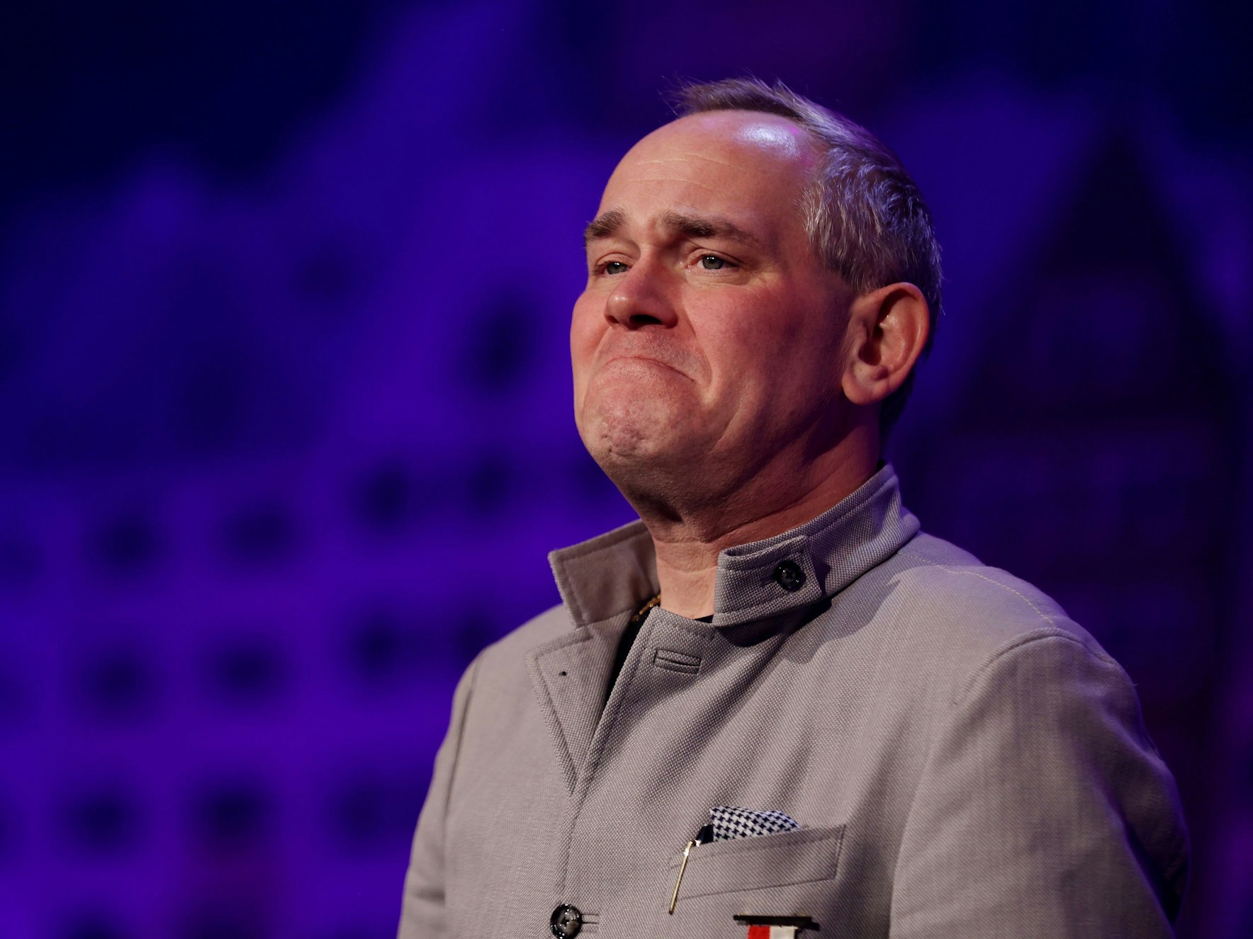 JP Weber beim Auftritt im Gürzenich.