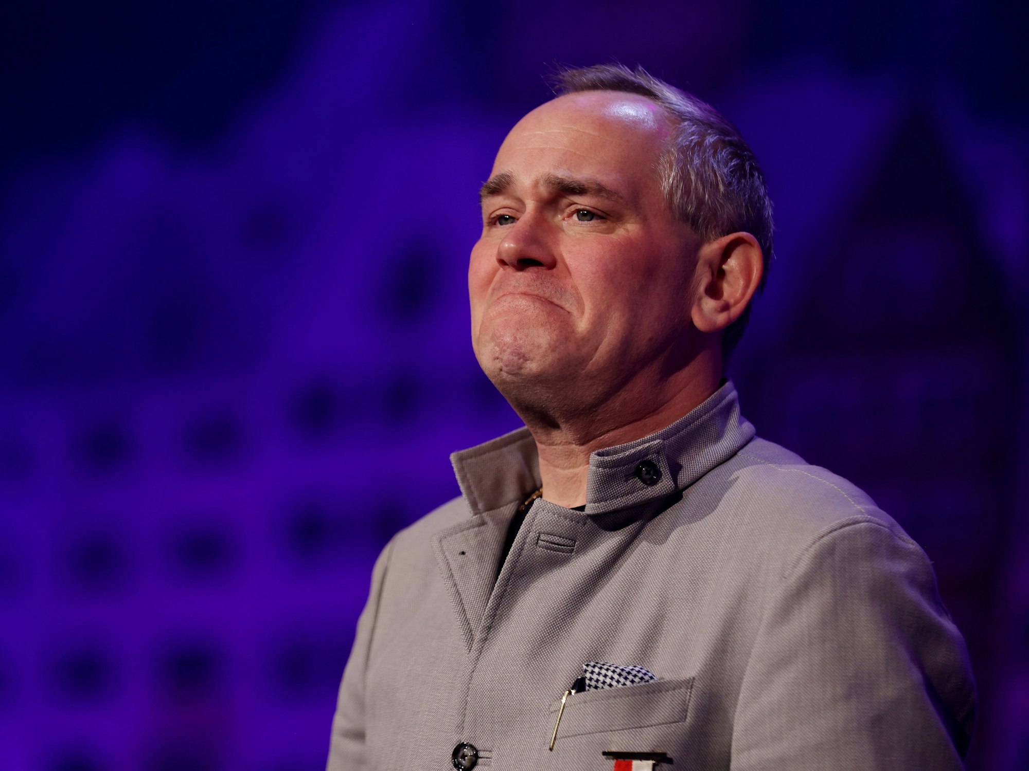 JP Weber beim Auftritt im Gürzenich.