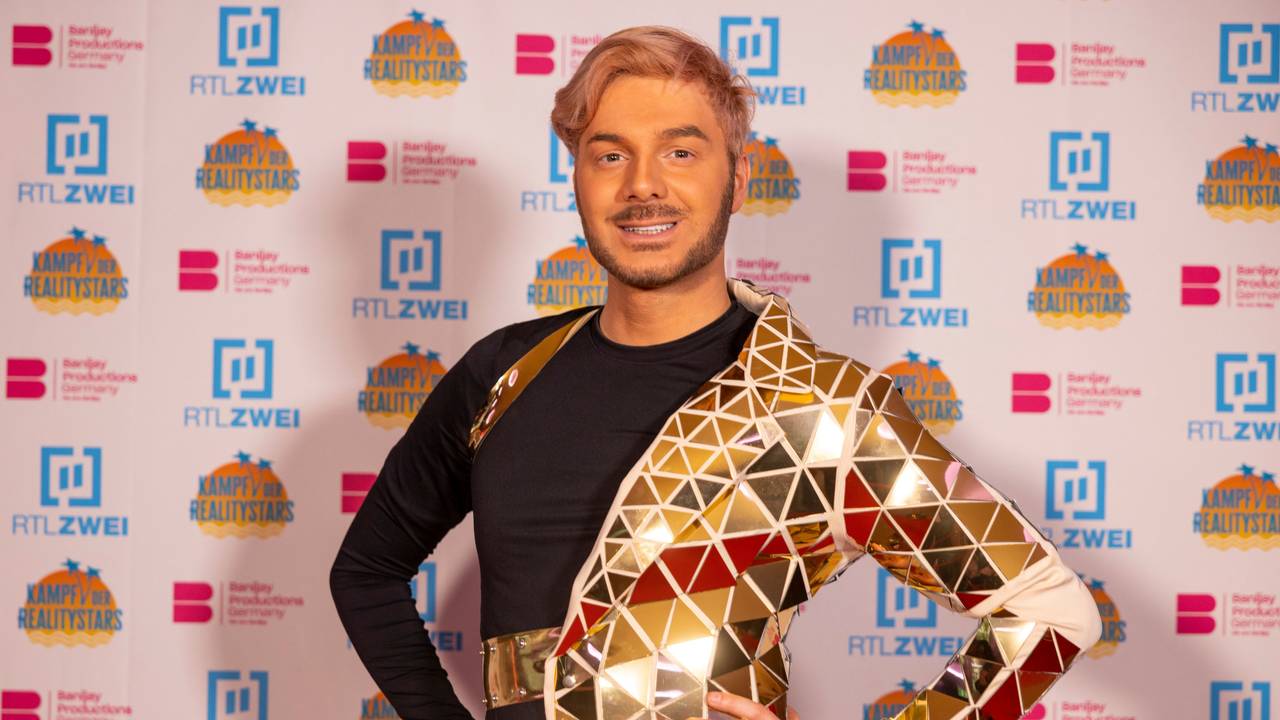 Der Reality-TV-Darsteller Sam Dylan kommt zum Screening der neuen Staffel «Kampf der Realitystars».