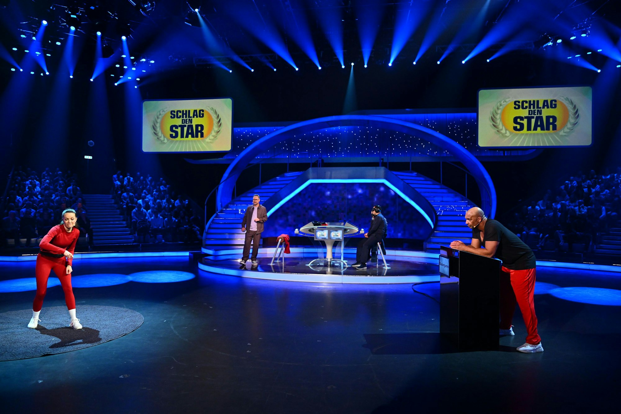 Detlef Soost nahm am Samstagabend gemeinsam mit seiner Frau Kate Hall in der TV-Show „Schlag den Star“ teil.