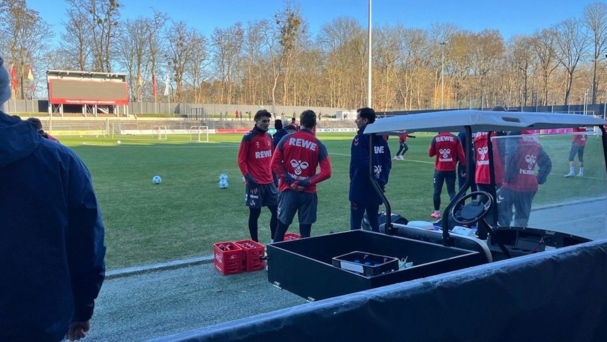 Joel Schmied beim FC-Training.