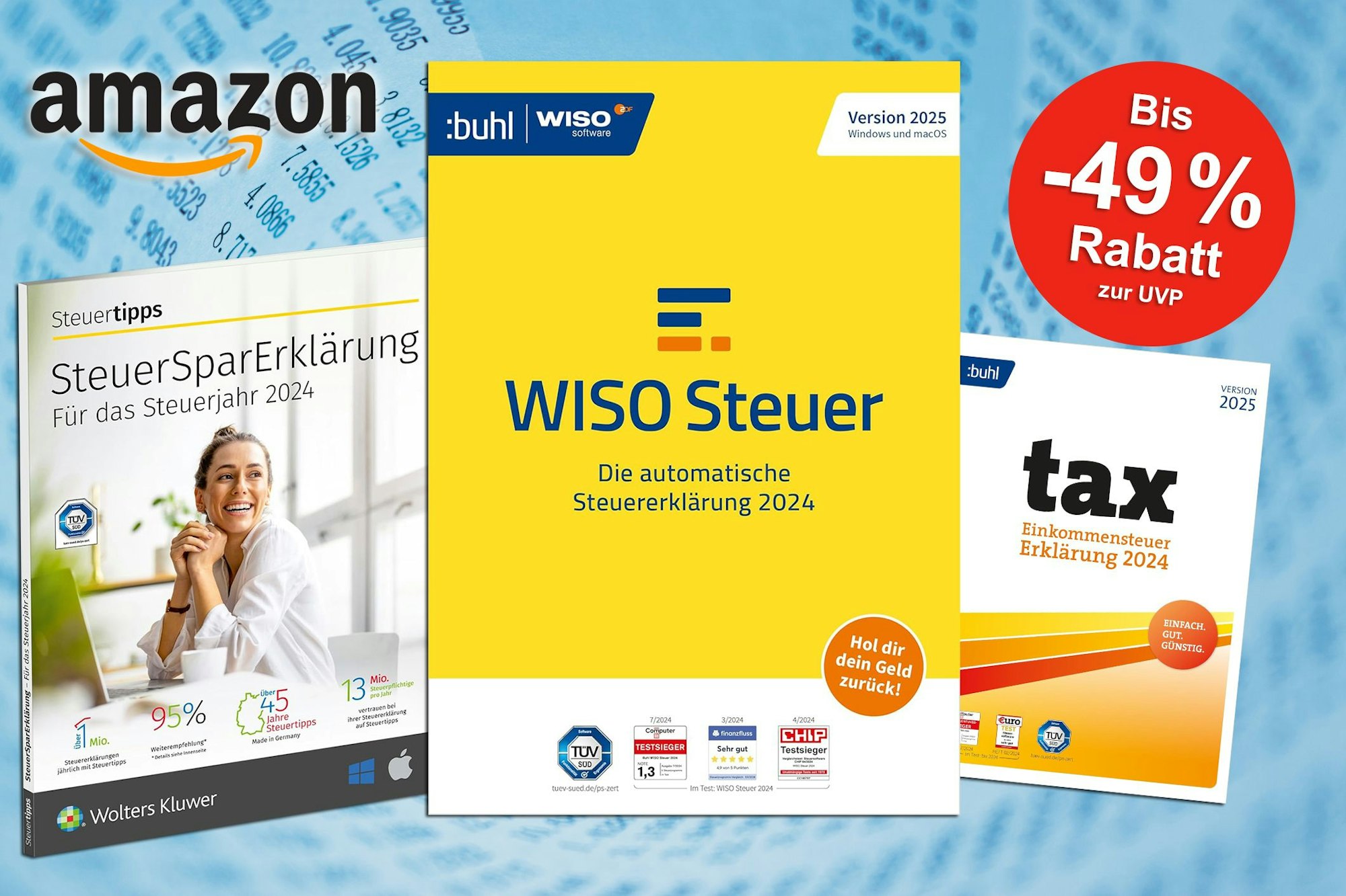 Steuersoftware bei Amazon