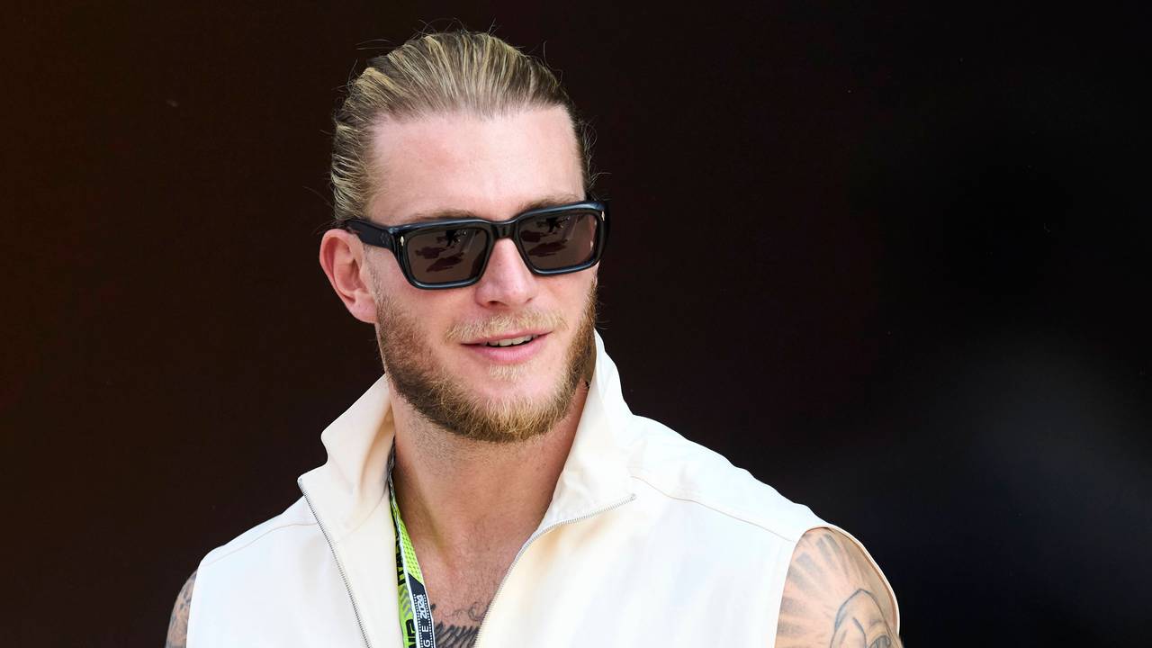 Loris Karius als Zuschauer bei der Formel 1.