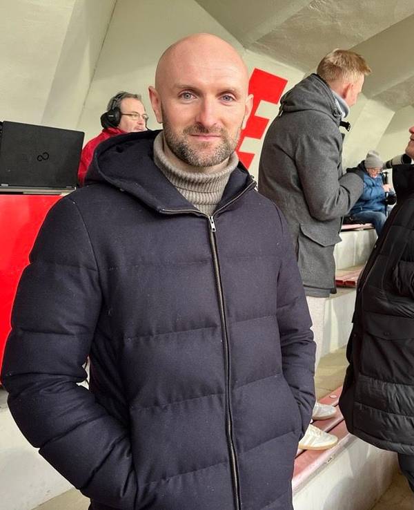 Konstantin Rausch beim Testspiel gegen Viktoria.