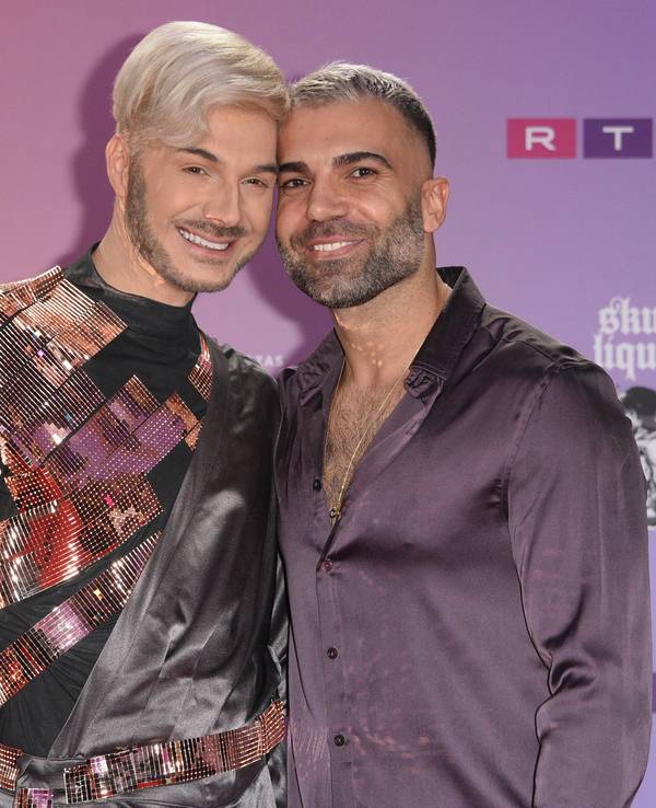 Sam Dylan und Rafi Rachek bei der Verleihung der Reality Awards 2024 in den MMC Studios. Köln, 07.12.2024