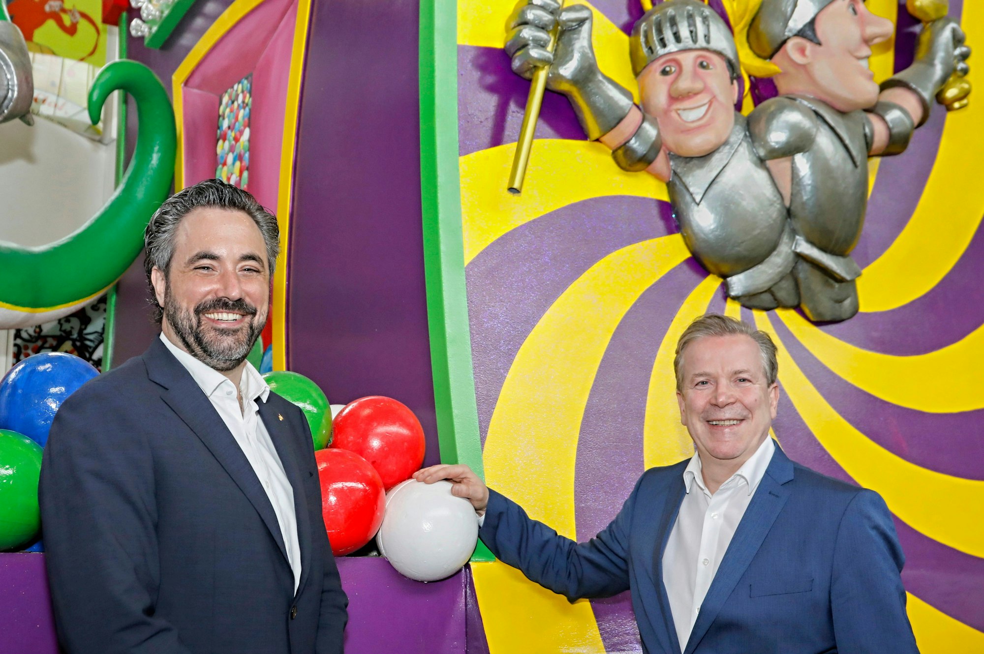 Marc Michelske und Christoph Kuckelkorn.