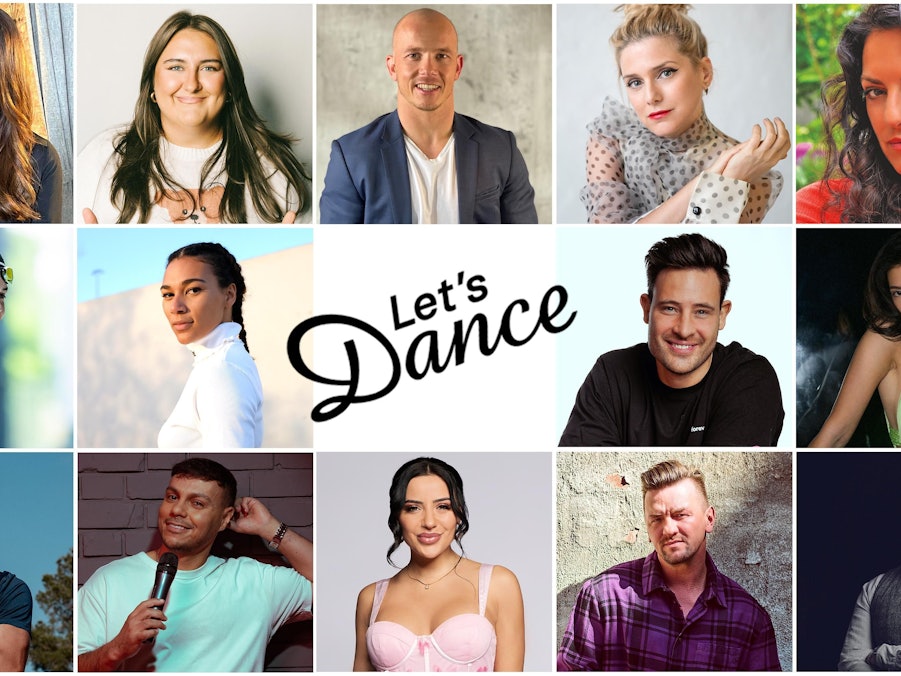 Let's Dance 2025: Das sind die 14 Teilnehmenden der 18. Staffel
O.v.l.: Simone Thomalla, selfiesandra, Fabian Hambüchen, Jeanette Biedermann, Christine Neubauer
M.v.l.: Taliso Engel, Marie Mouroum, Marc Eggers, Paola Maria
U.v.l.: Diego Poth, Osan Yaran, Leyla Lahouar, Ben Zucker, Roland Trettl
+++ Die Verwendung des sendungsbezogenen Materials ist nur mit dem Hinweis und Verlinkung auf RTL+ gestattet. +++
Foto: RTL