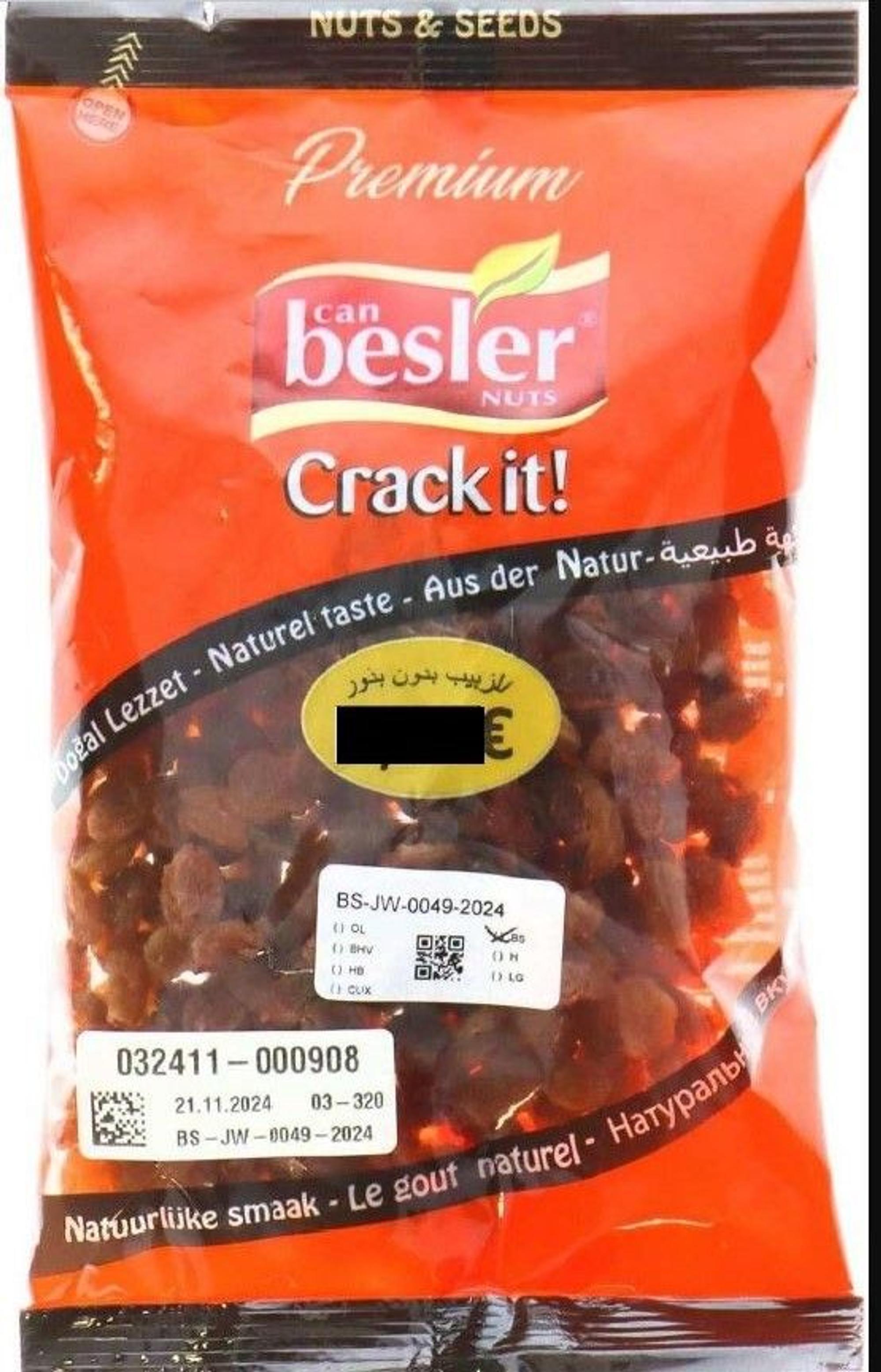 Rückruf von Rosinen: Diese Produkt ist betroffen