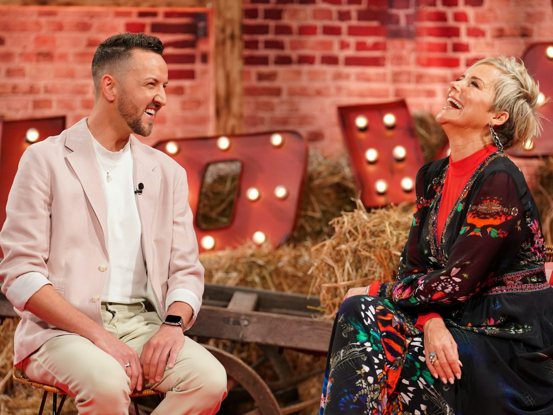 Landwirt Michael steht auf Männer und Frauen.