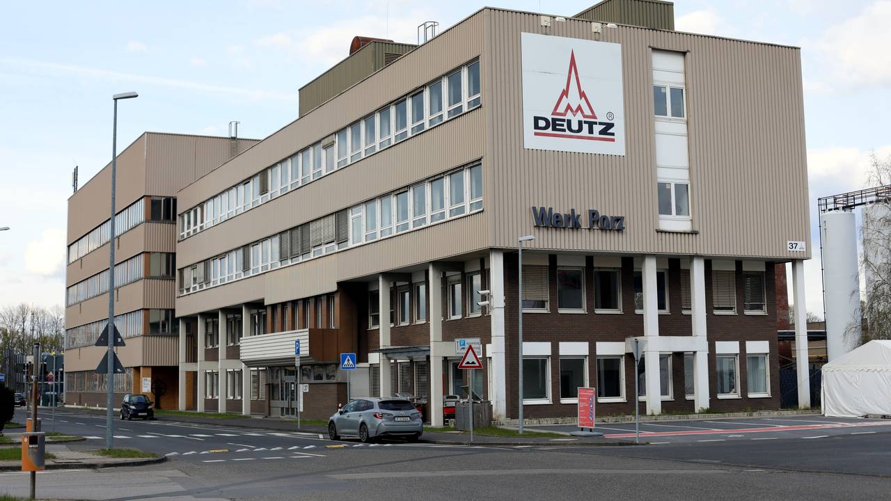 Der Hauptsitz des Kölner Maschinenhersteller Deutz AG in der Ottostraße im Stadtteil Eil.
