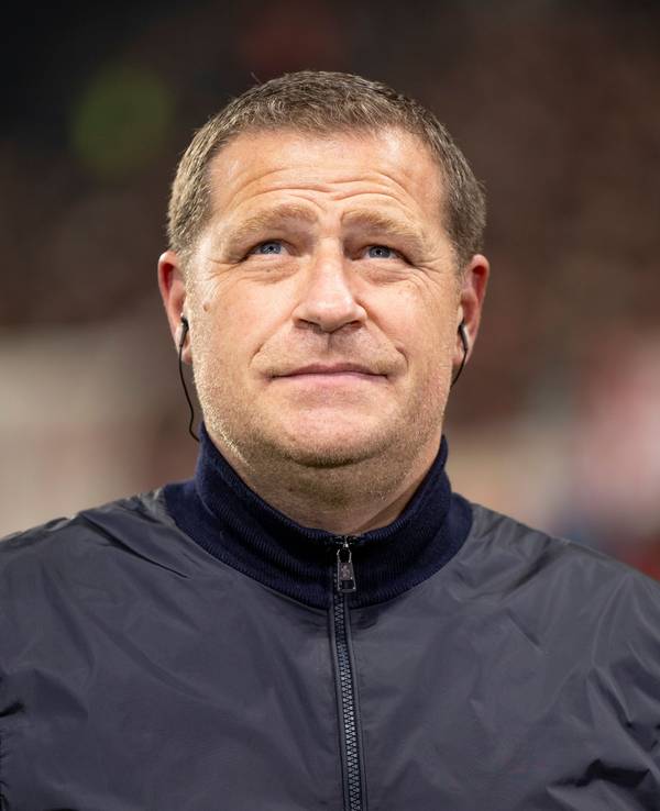 Max Eberl beim Interview.